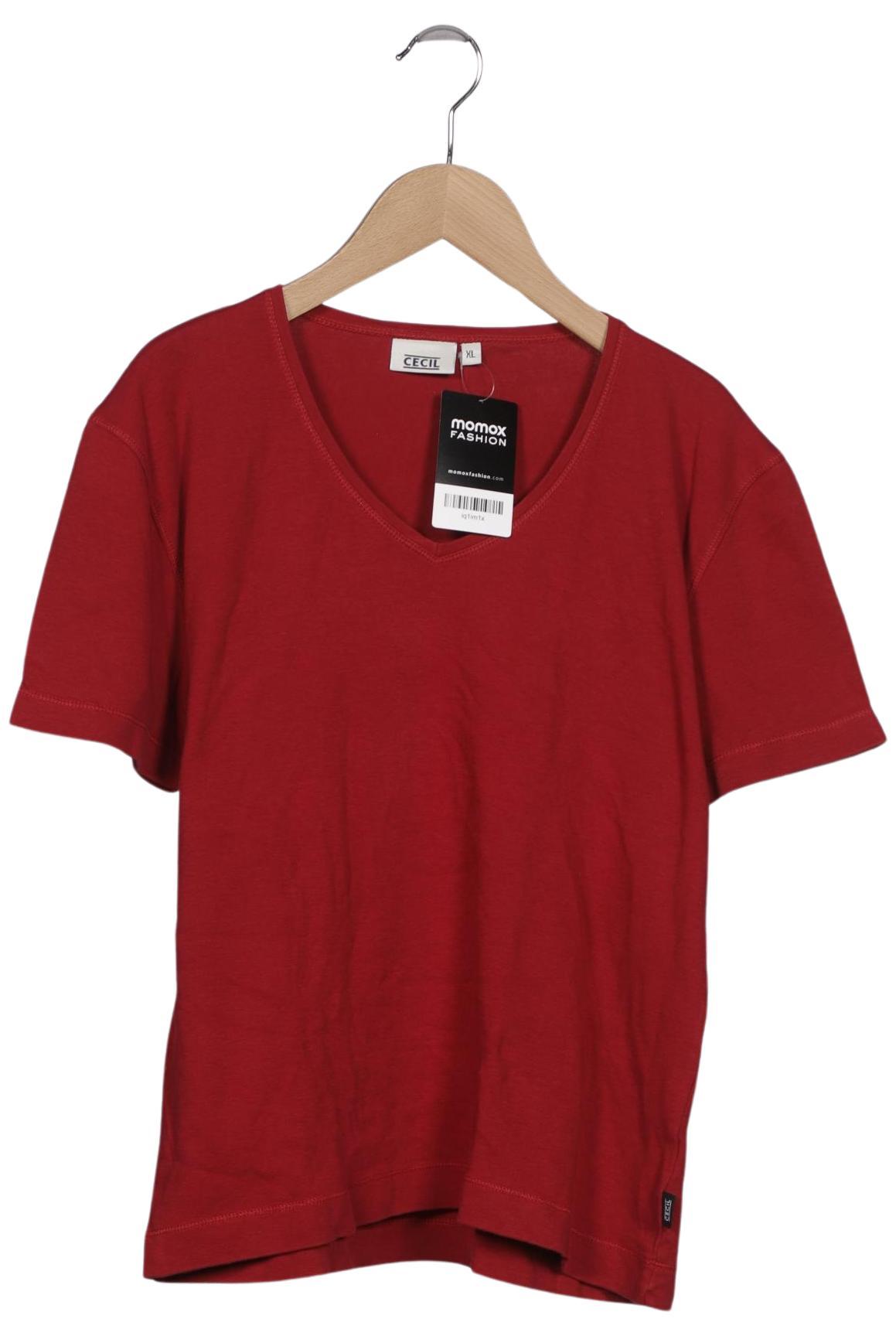 

Cecil Damen T-Shirt, rot, Gr. 44