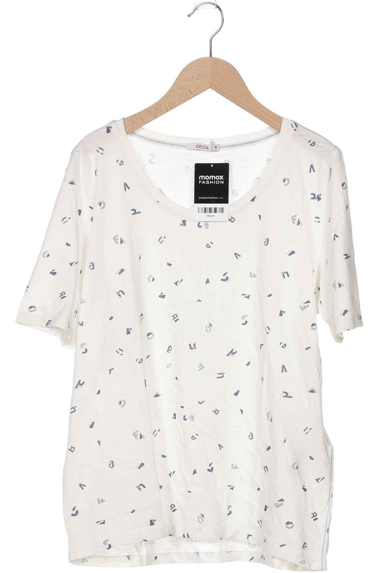 

Cecil Damen T-Shirt, weiß, Gr. 38