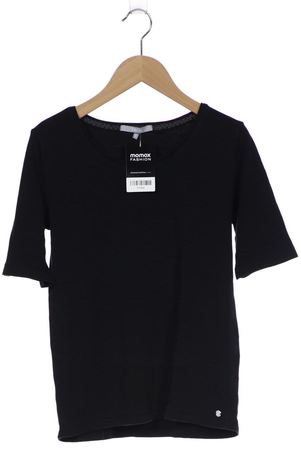 

CECIL Damen T-Shirt, schwarz