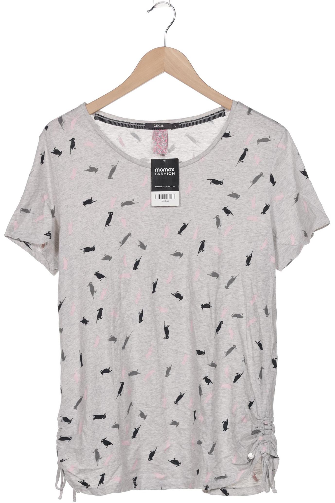 

Cecil Damen T-Shirt, grau, Gr. 42