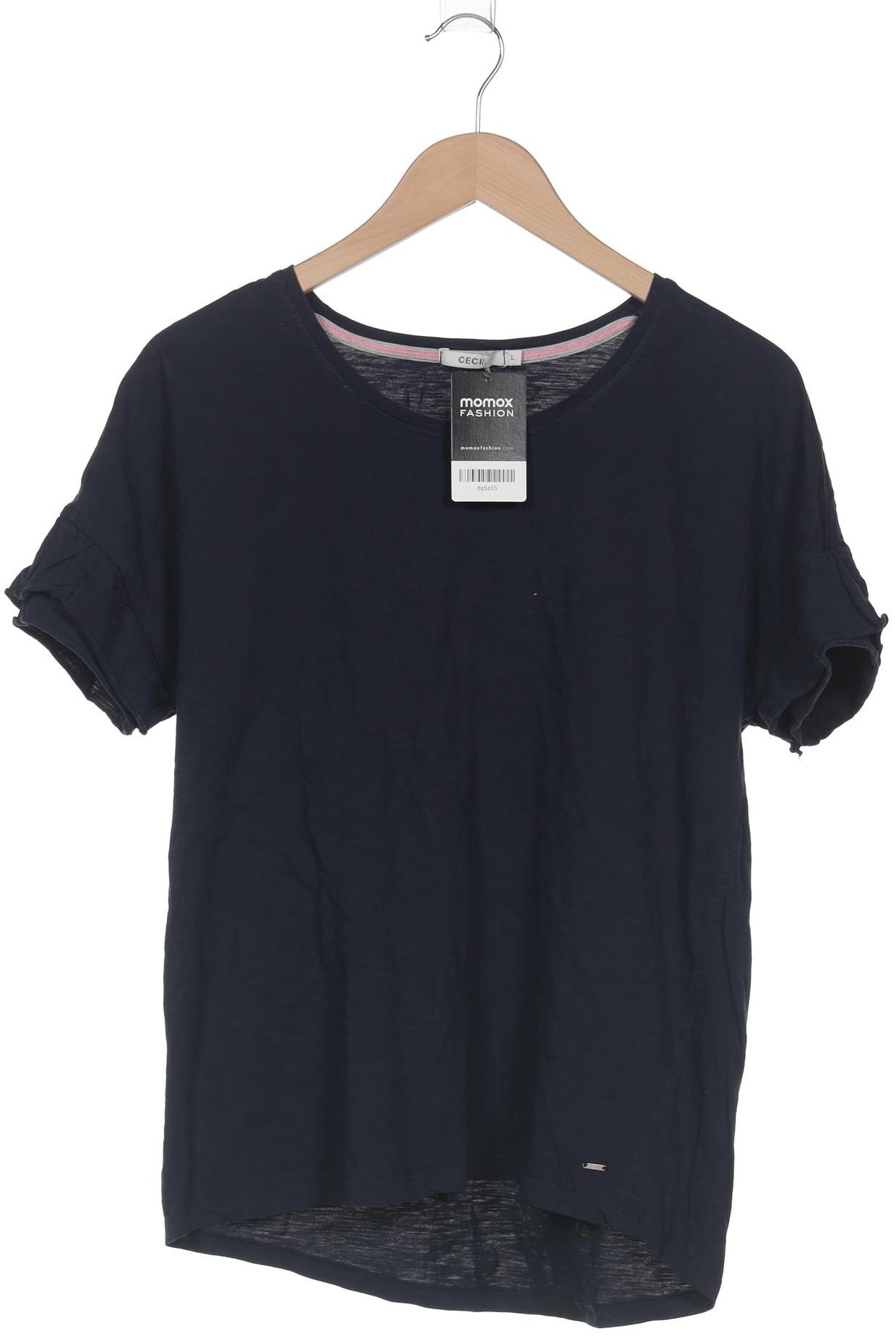 

Cecil Damen T-Shirt, marineblau, Gr. 42