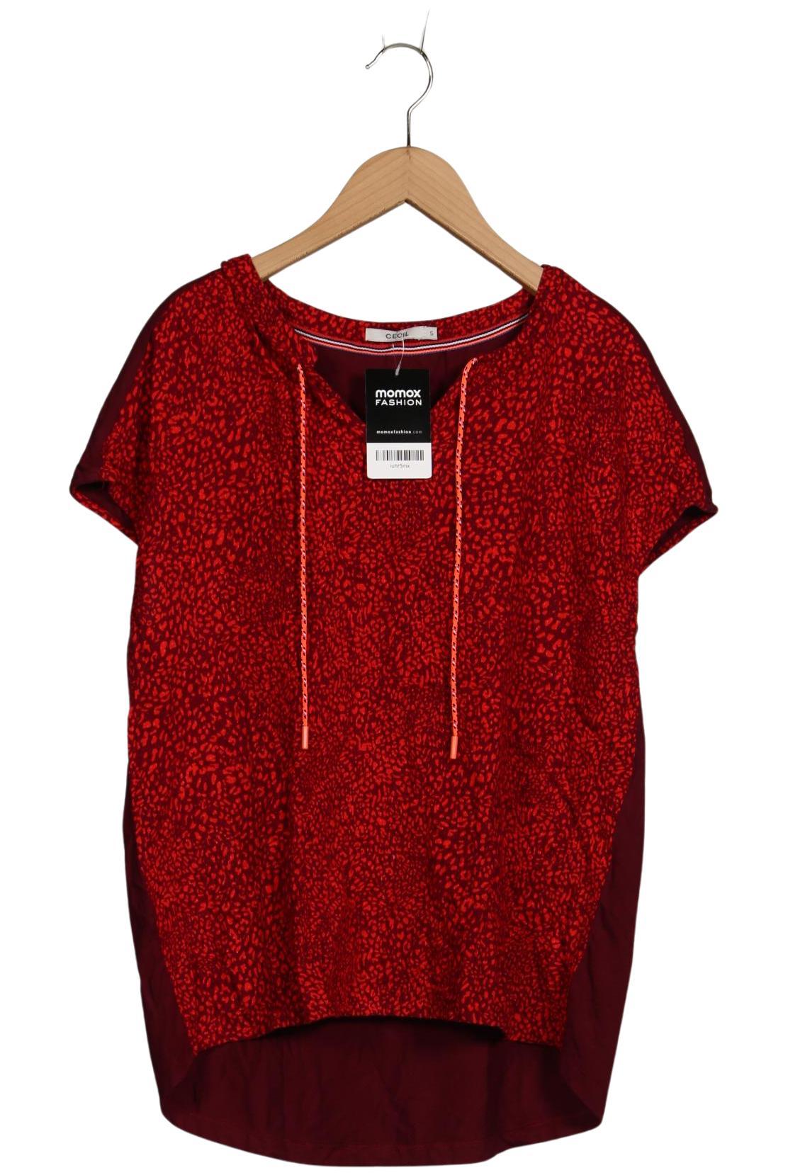

Cecil Damen T-Shirt, bordeaux, Gr. 36