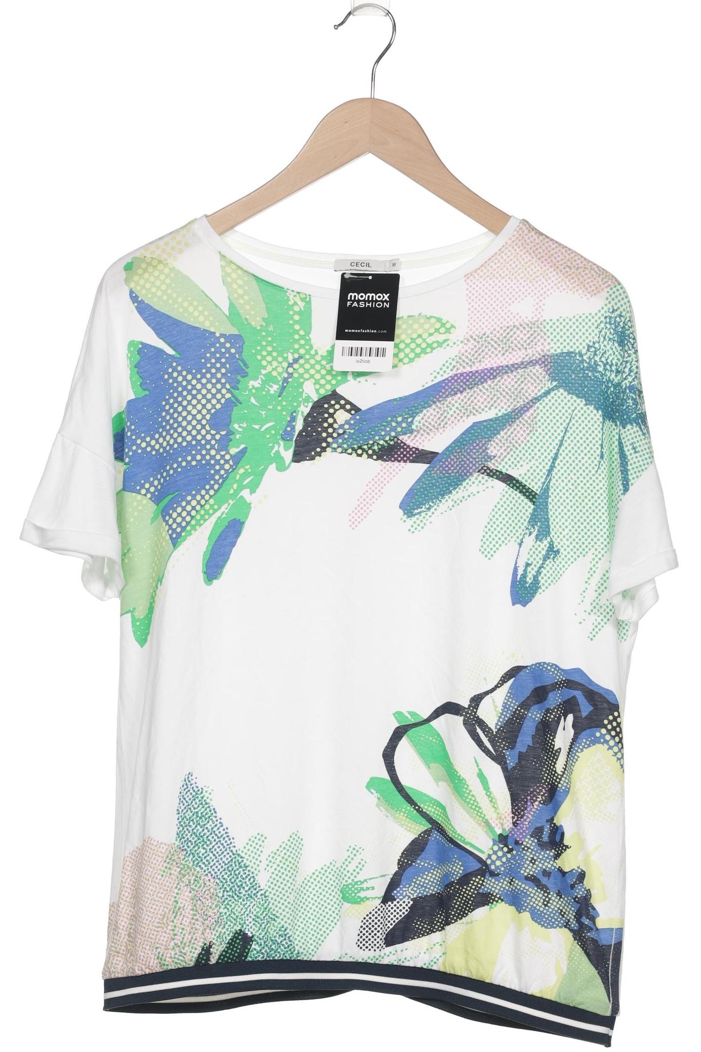 

Cecil Damen T-Shirt, weiß, Gr. 38