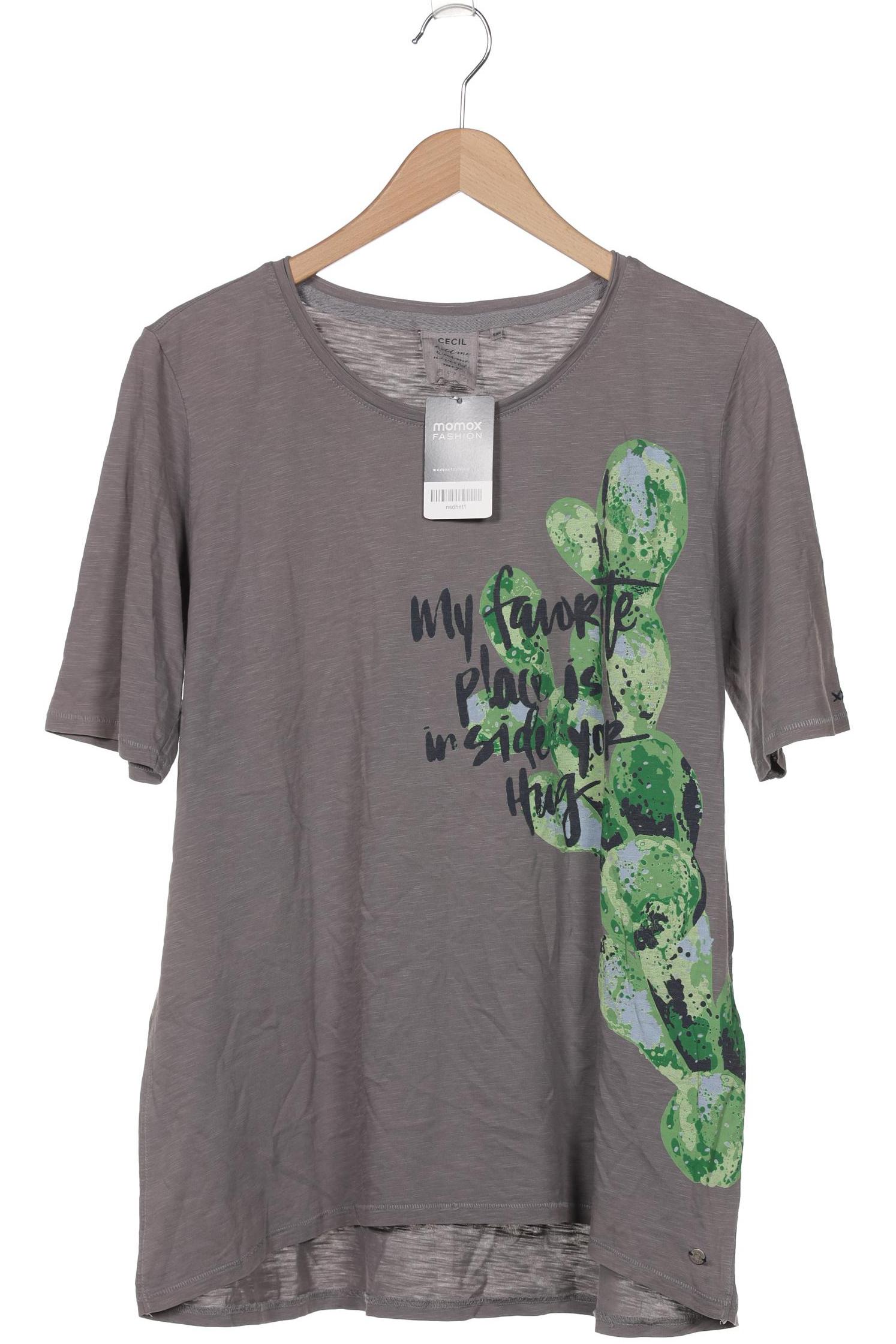 

Cecil Damen T-Shirt, grau, Gr. 46
