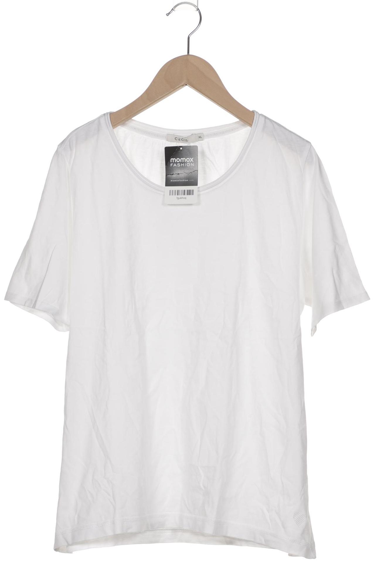 

Cecil Damen T-Shirt, weiß, Gr. 44