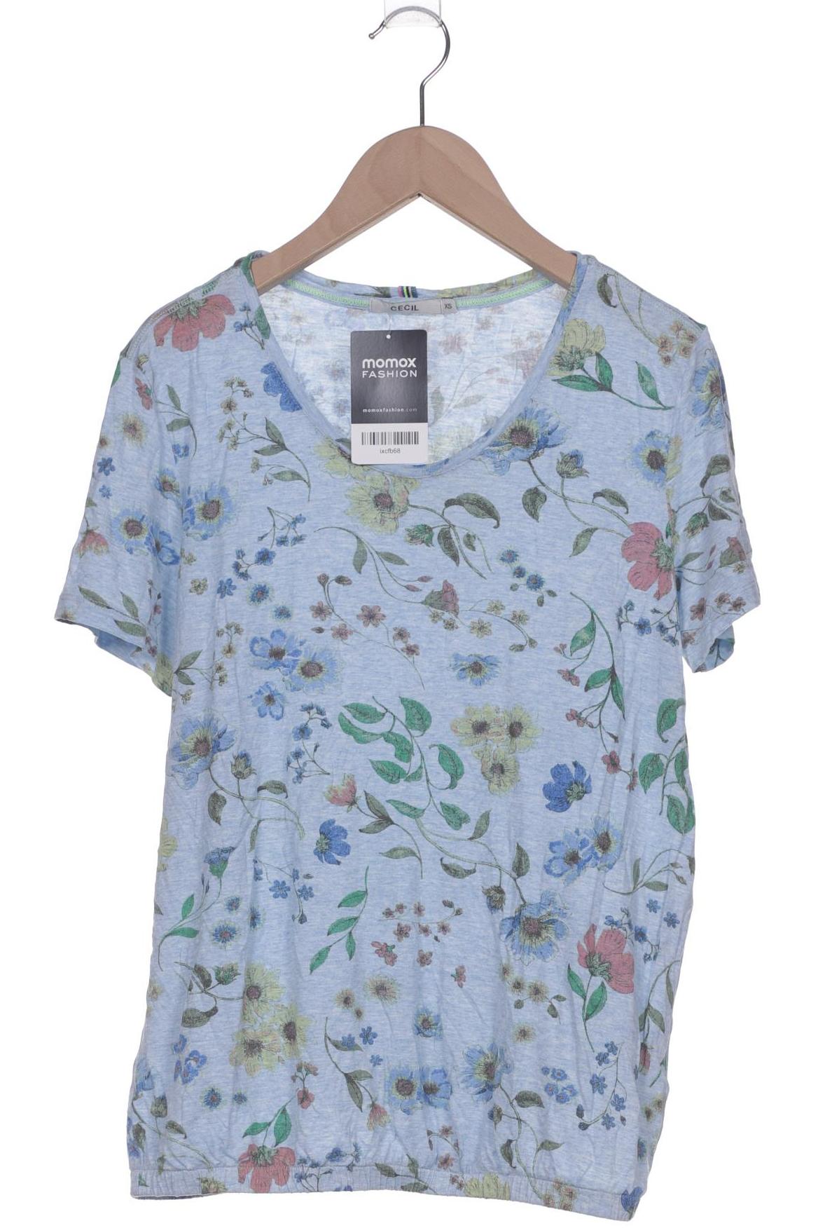 

Cecil Damen T-Shirt, hellblau, Gr. 34