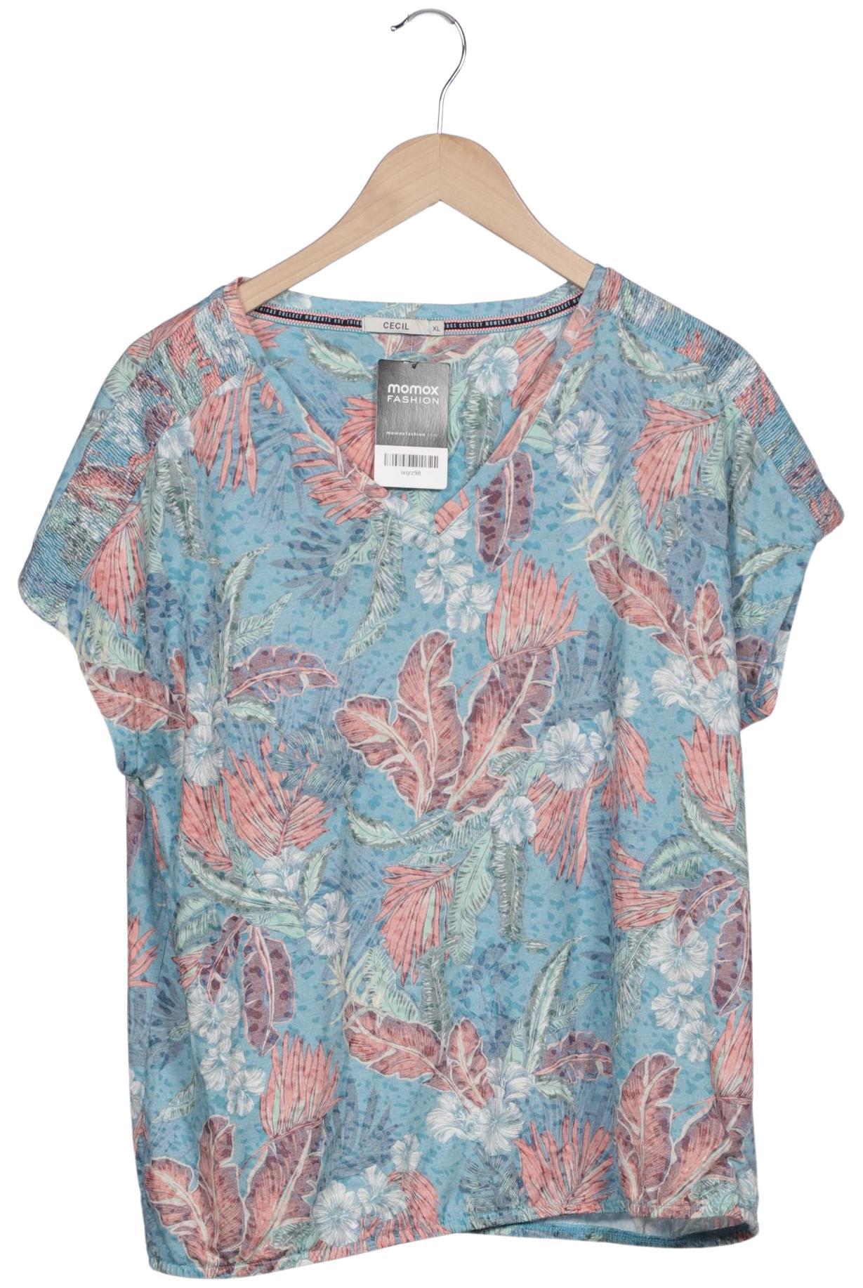 

Cecil Damen T-Shirt, blau, Gr. 44