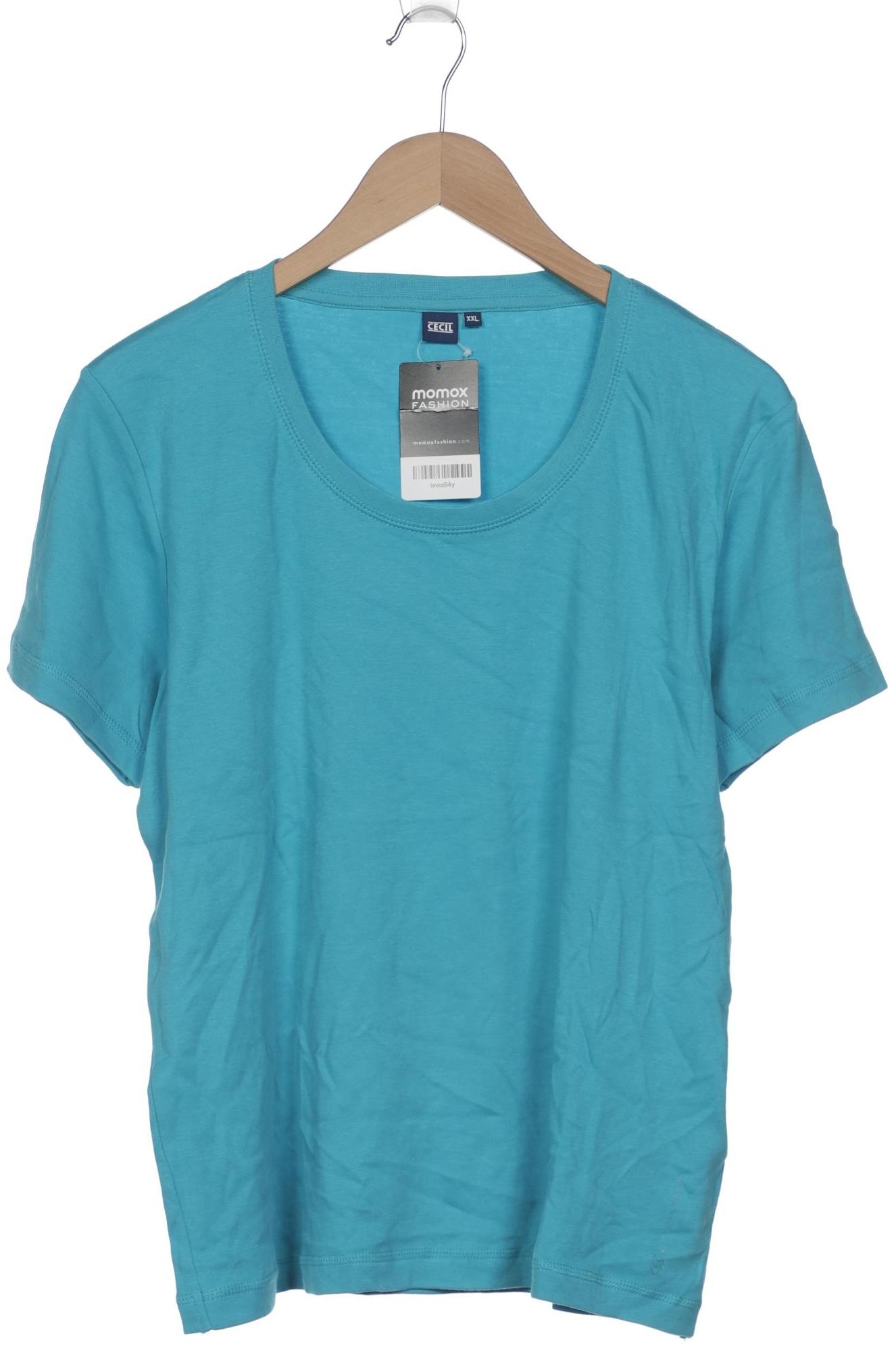 

Cecil Damen T-Shirt, blau, Gr. 46