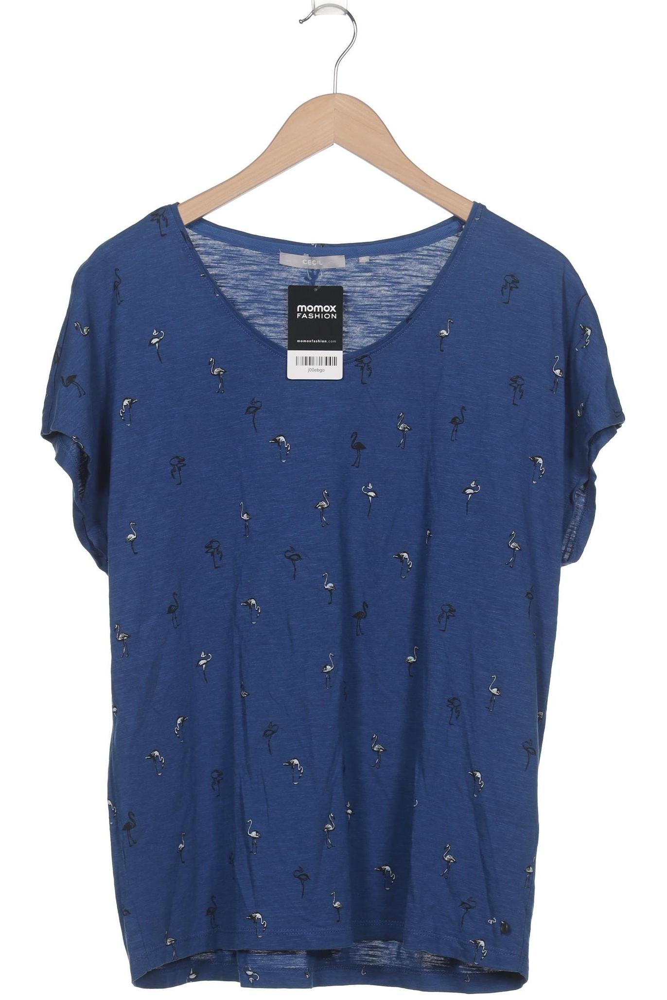 

Cecil Damen T-Shirt, blau, Gr. 44