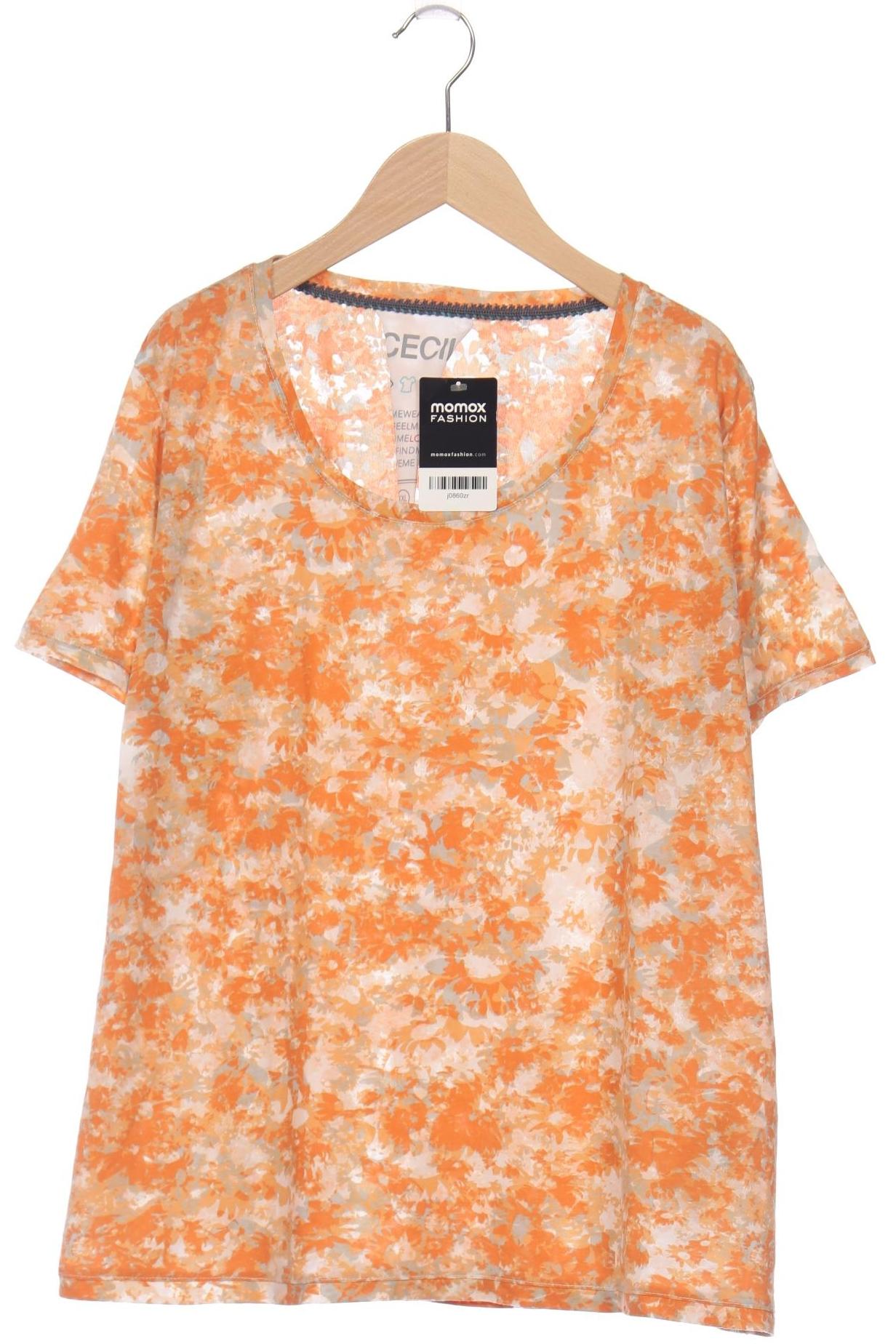 

Cecil Damen T-Shirt, orange, Gr. 46