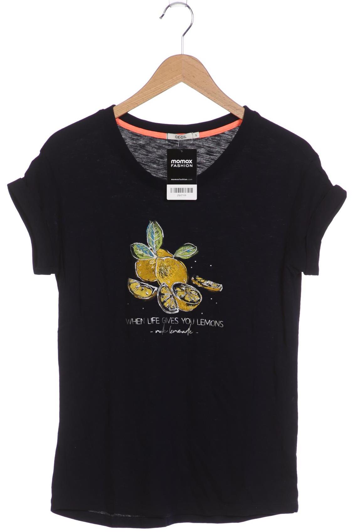 

CECIL Damen T-Shirt, marineblau