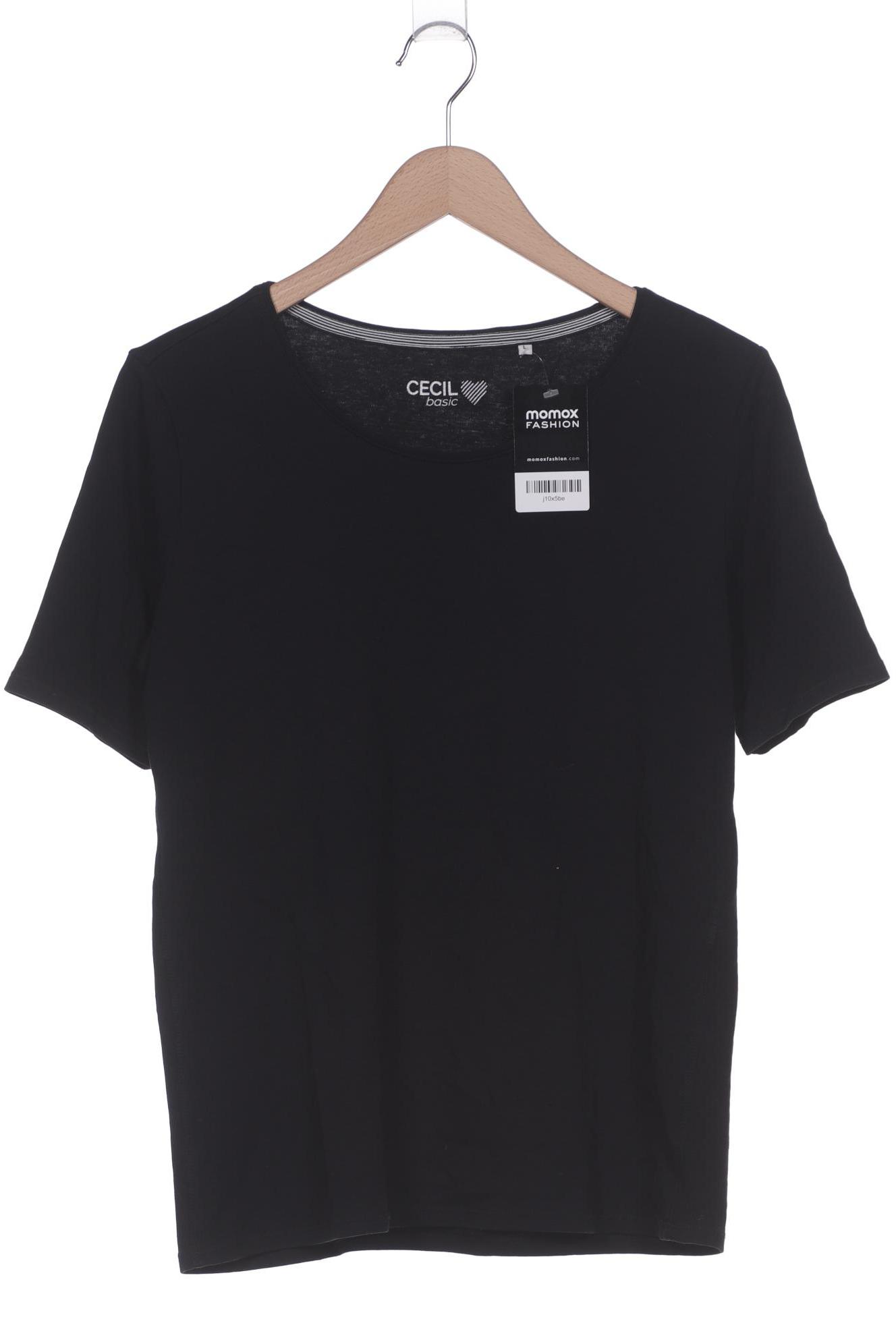 

Cecil Damen T-Shirt, schwarz, Gr. 42