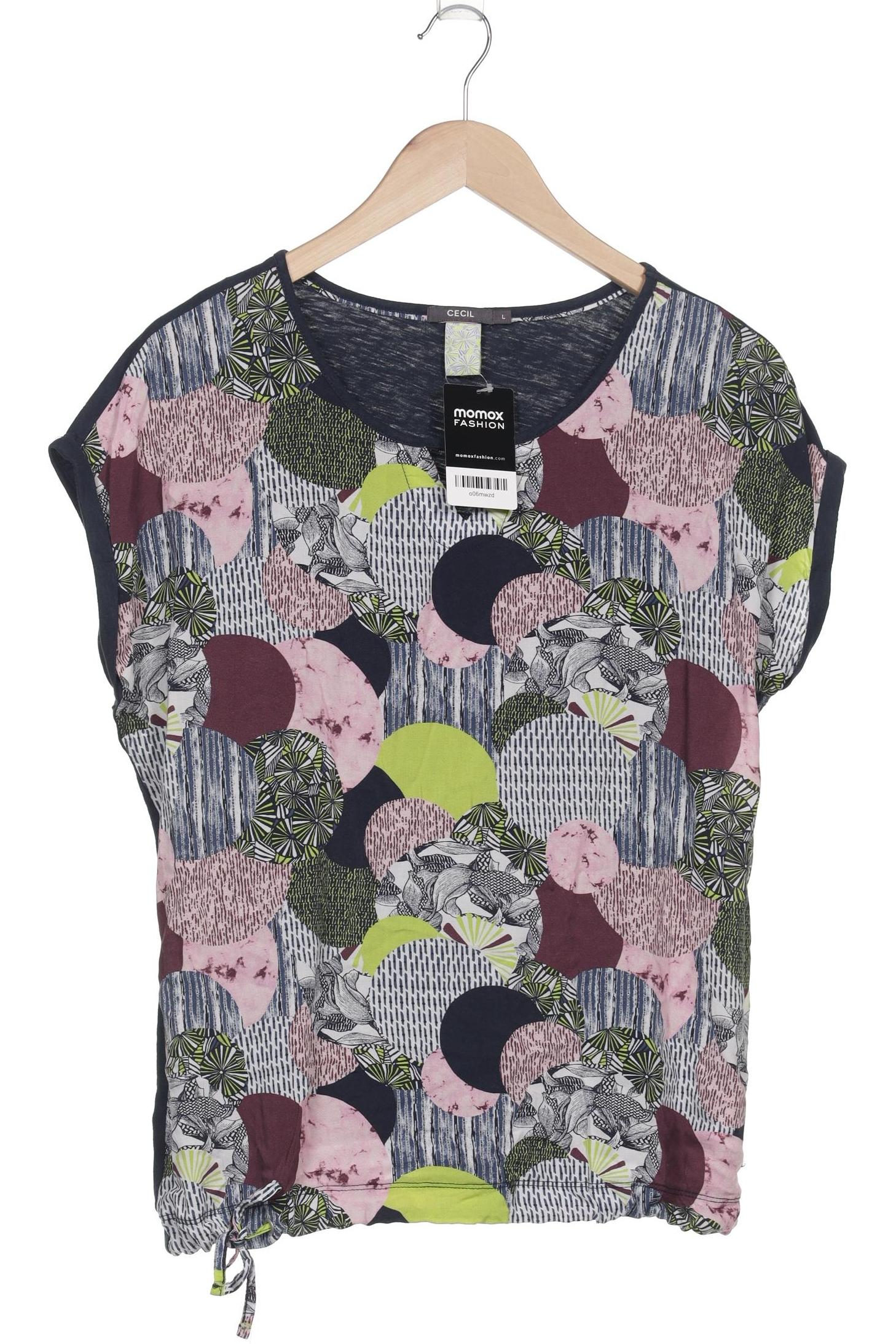 

Cecil Damen T-Shirt, mehrfarbig, Gr. 42