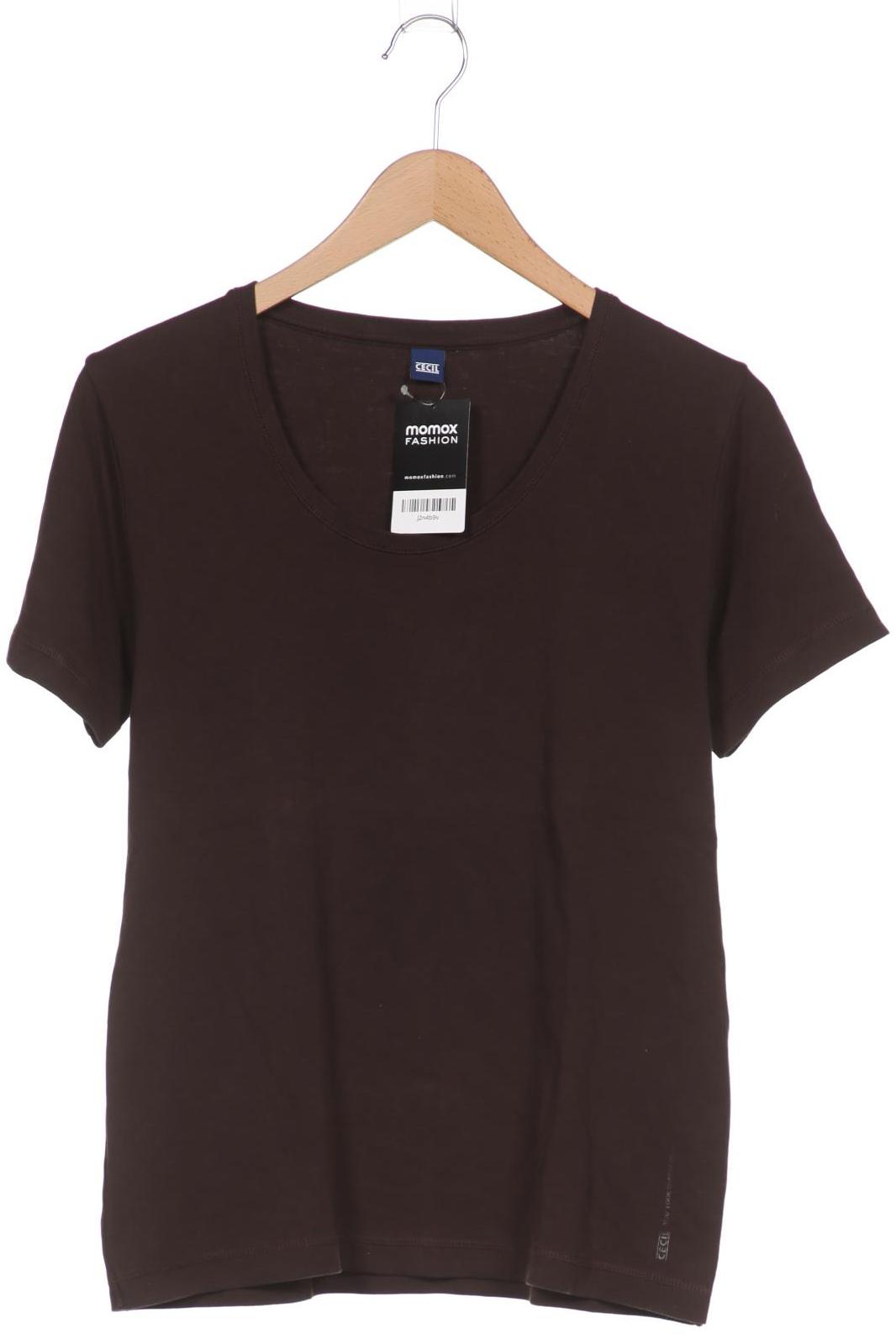 

Cecil Damen T-Shirt, braun, Gr. 42
