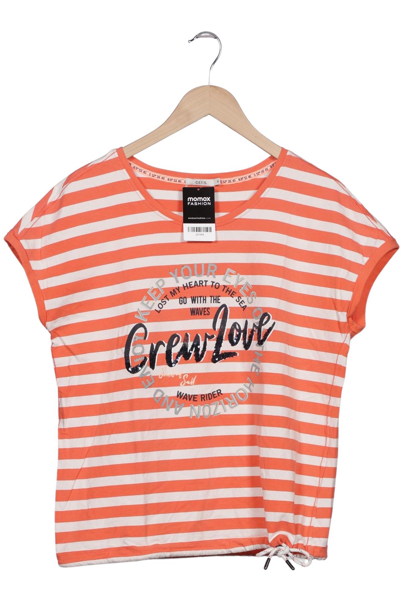 

Cecil Damen T-Shirt, orange, Gr. 38
