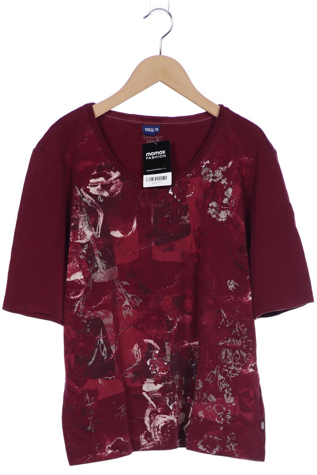 

Cecil Damen T-Shirt, bordeaux, Gr. 46