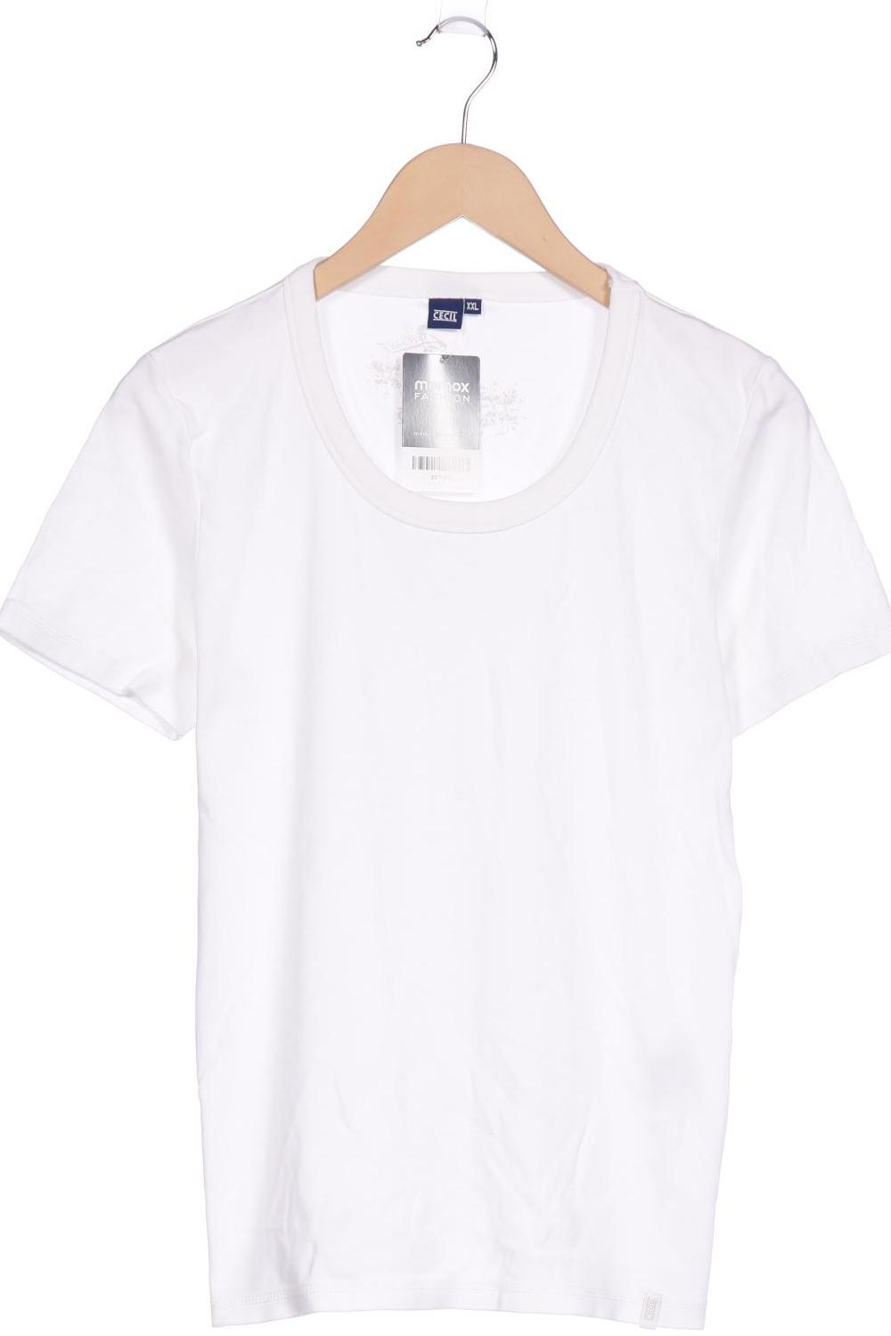 

CECIL Damen T-Shirt, weiß