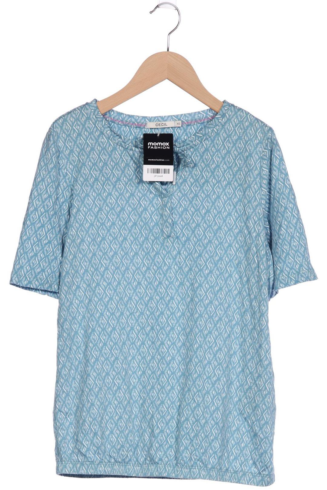 

CECIL Damen T-Shirt, blau