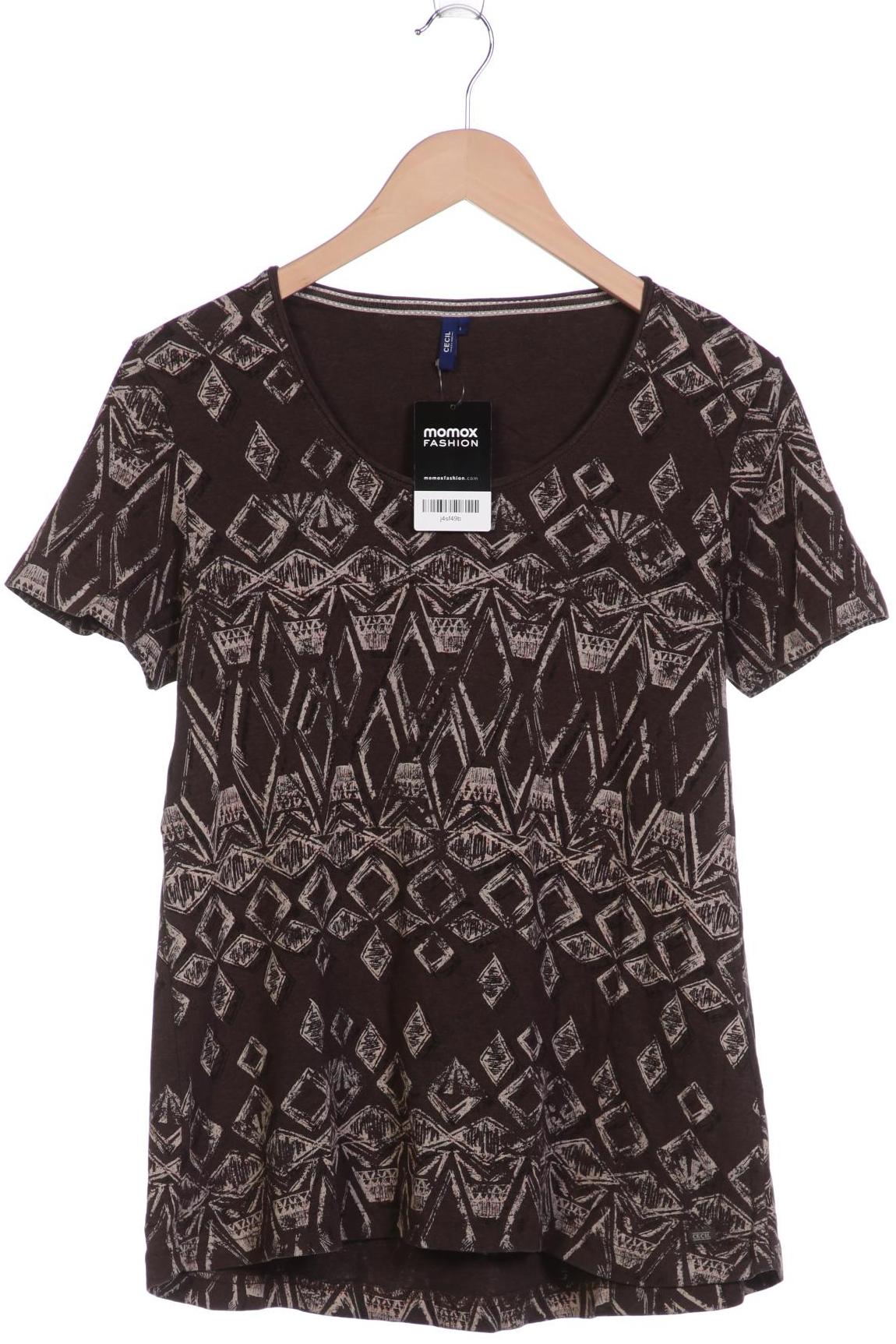 

CECIL Damen T-Shirt, braun