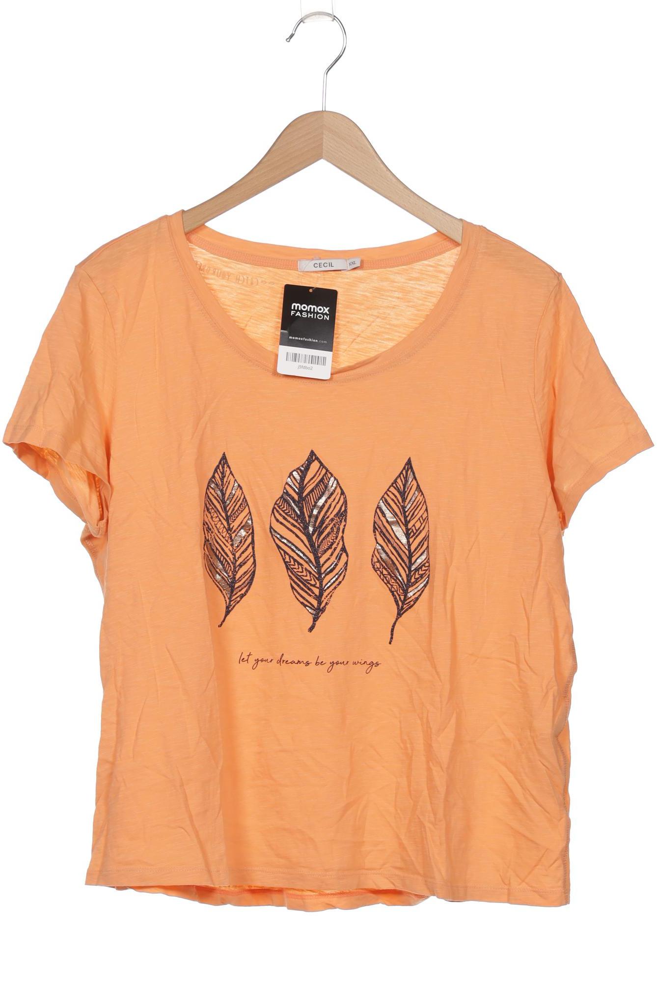 

Cecil Damen T-Shirt, orange, Gr. 46