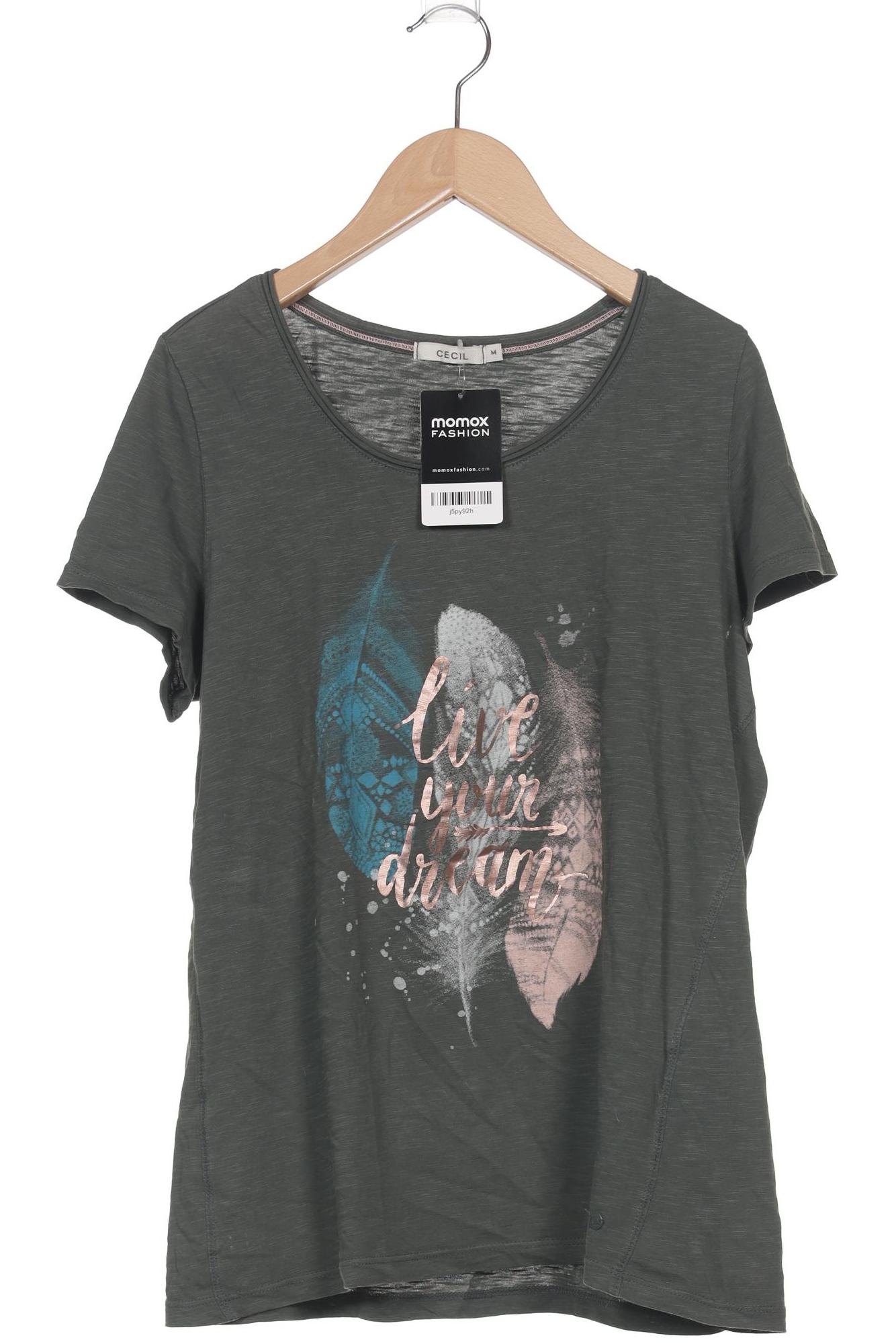 

Cecil Damen T-Shirt, grün, Gr. 38