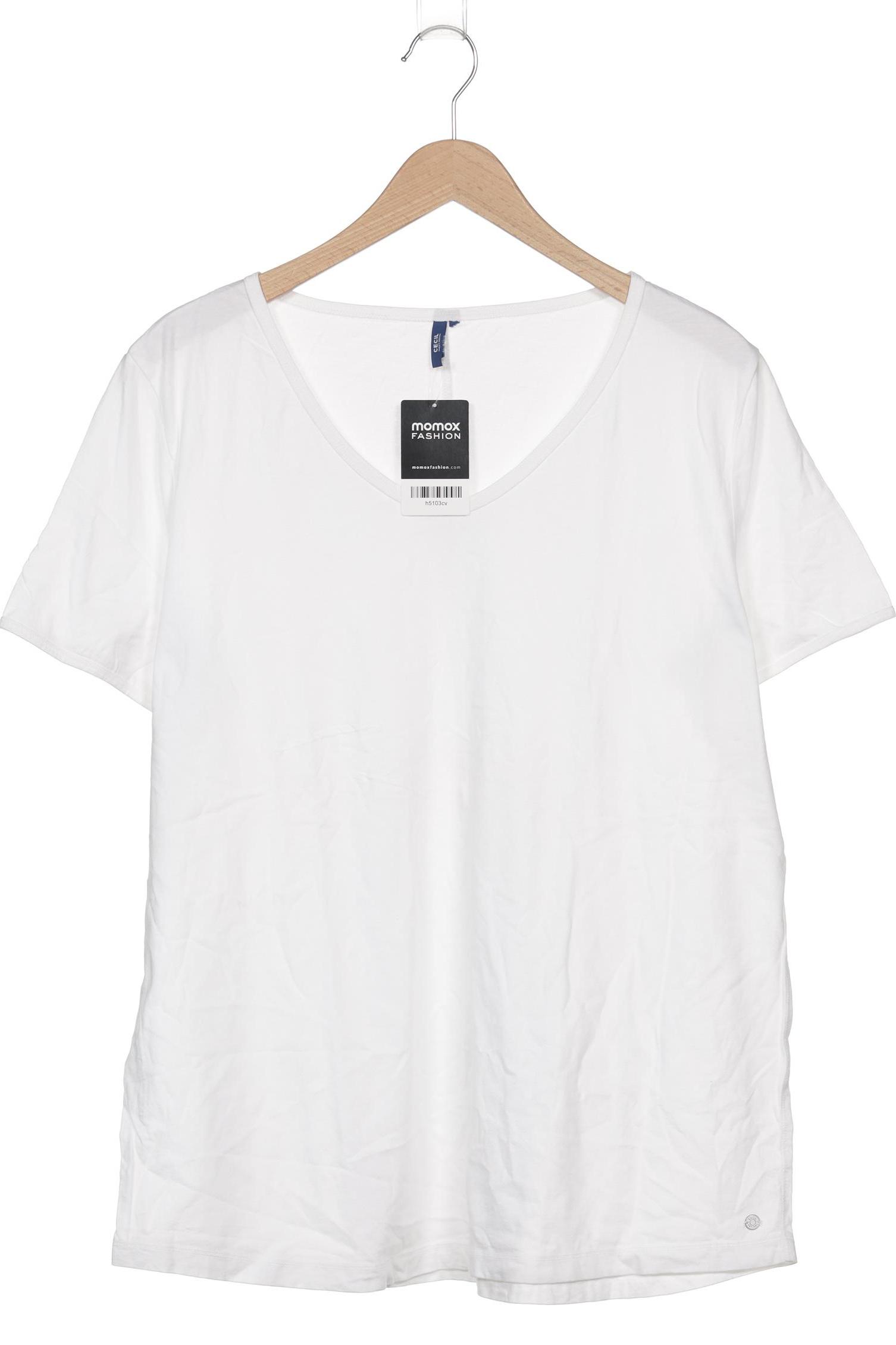 

Cecil Damen T-Shirt, weiß, Gr. 48