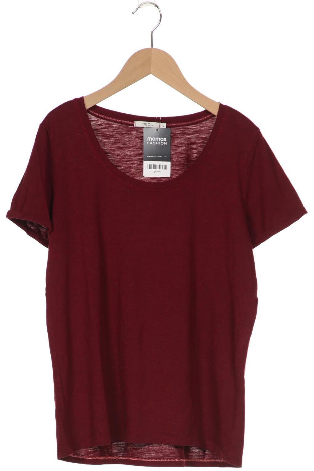 

CECIL Damen T-Shirt, bordeaux