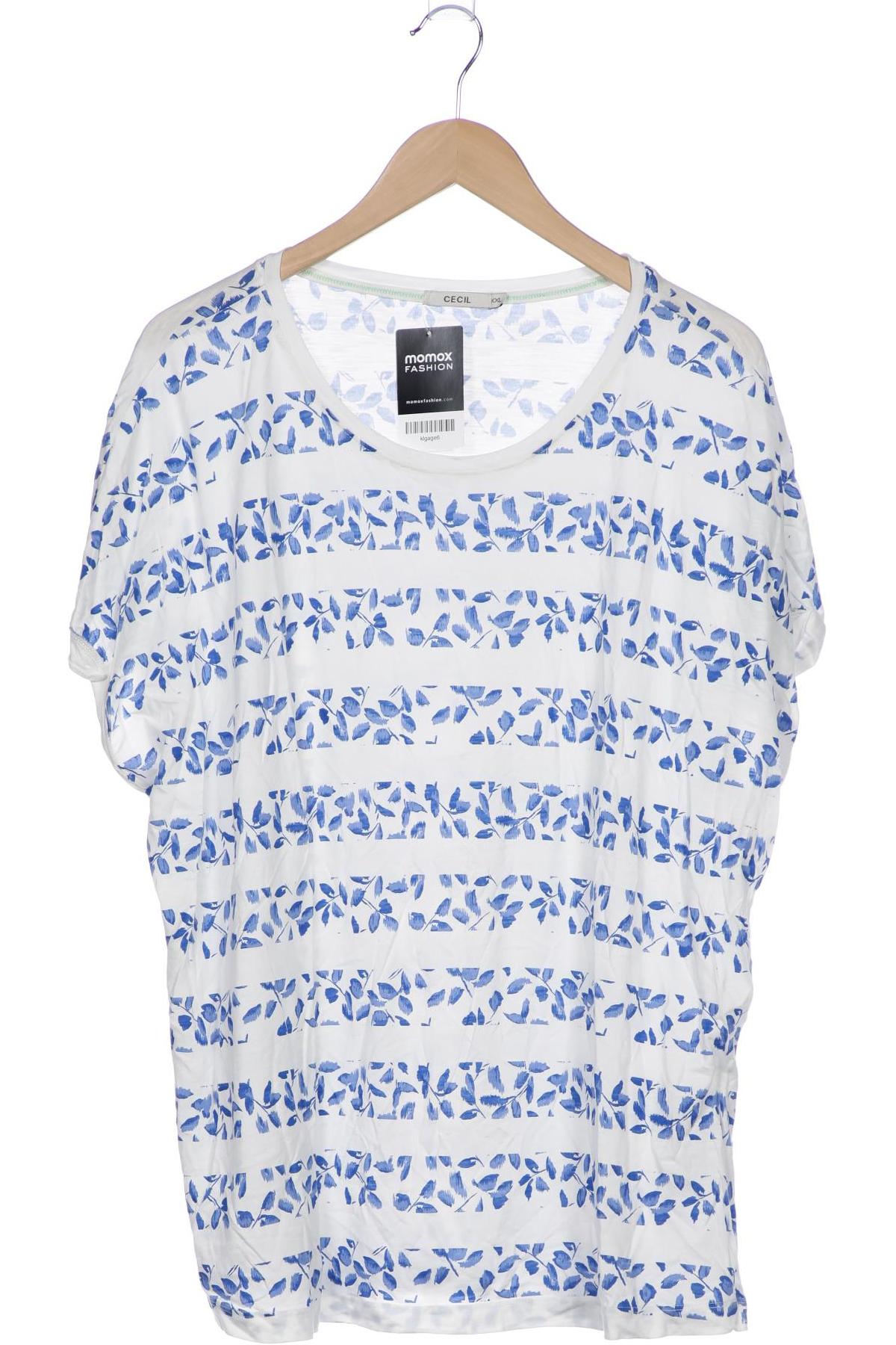 

Cecil Damen T-Shirt, blau, Gr. 46