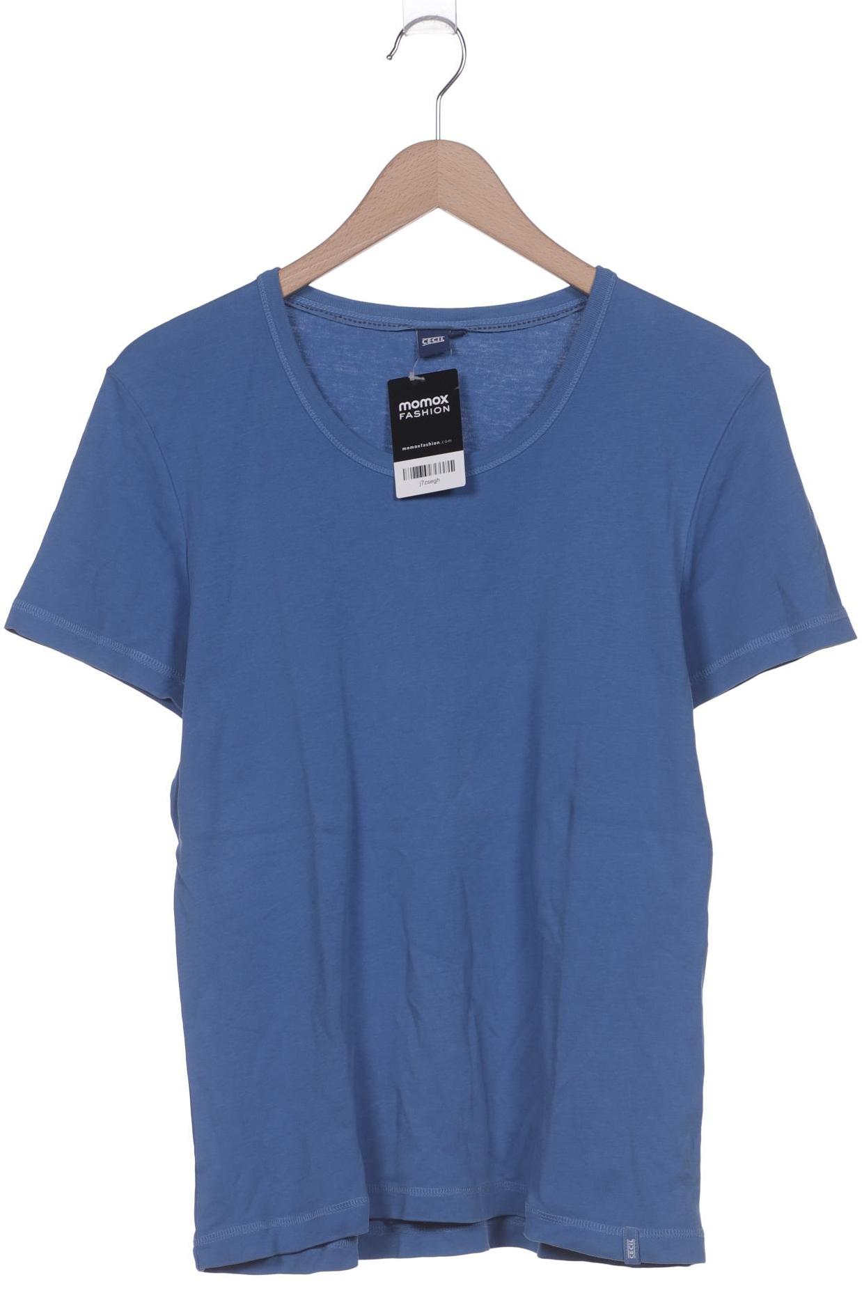 

Cecil Damen T-Shirt, blau, Gr. 46