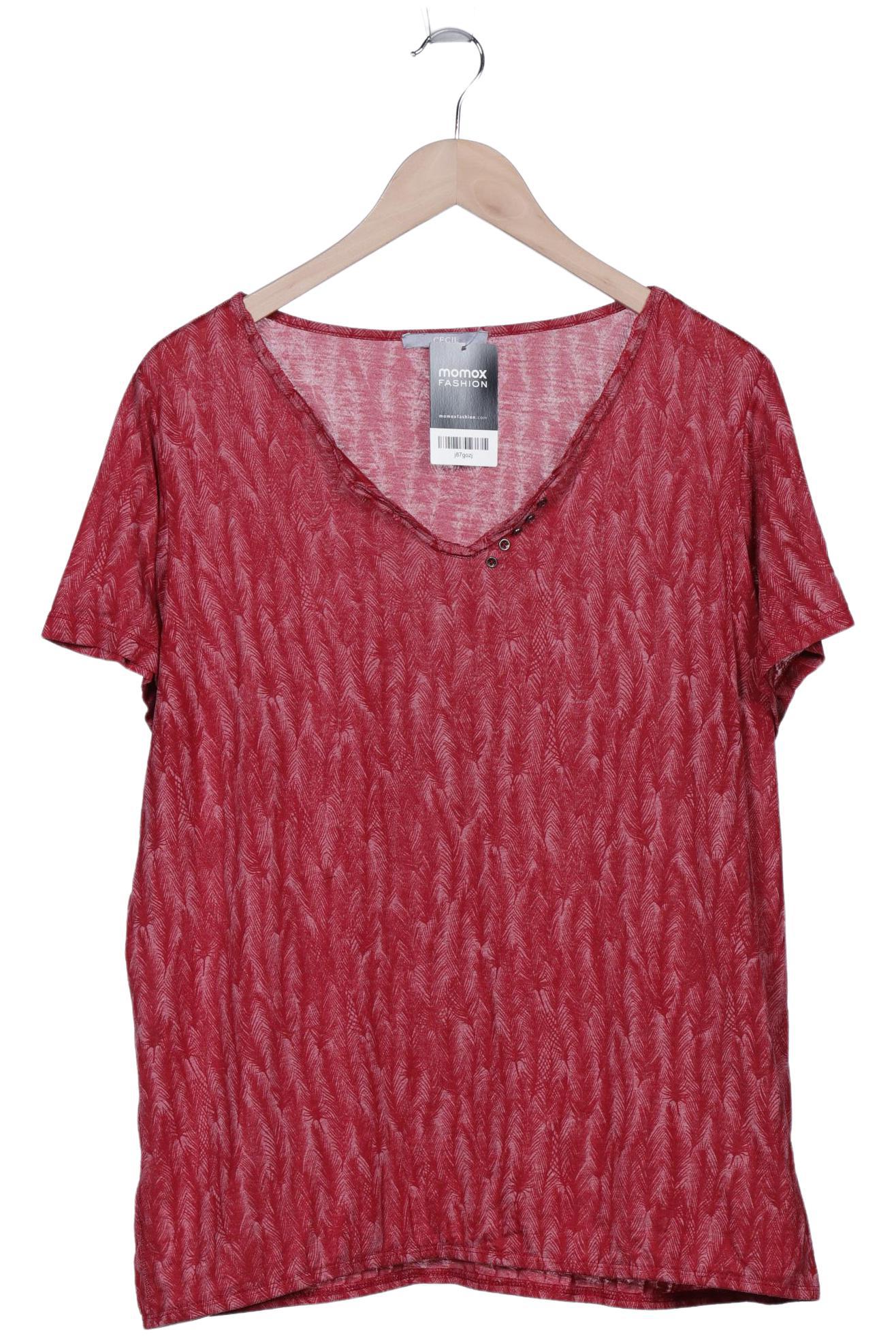 

Cecil Damen T-Shirt, rot, Gr. 46