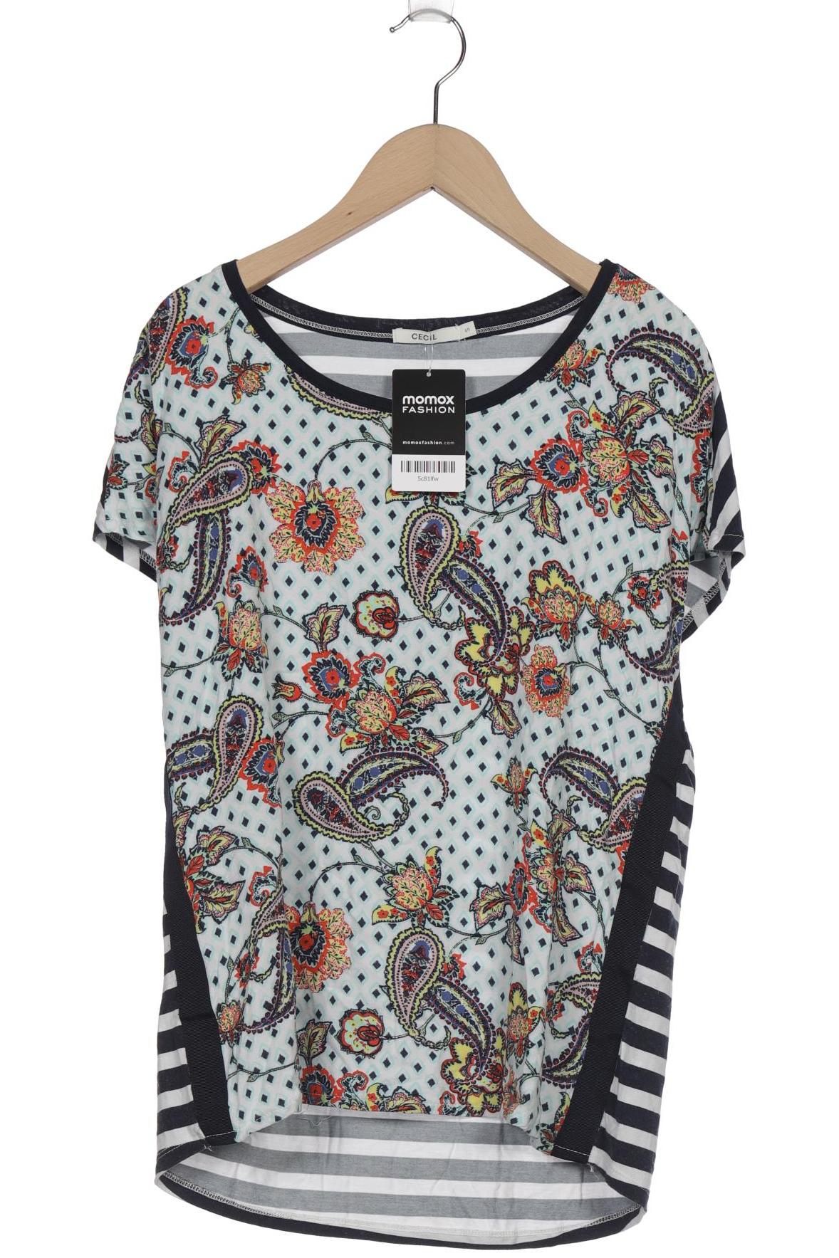 

Cecil Damen T-Shirt, mehrfarbig, Gr. 36
