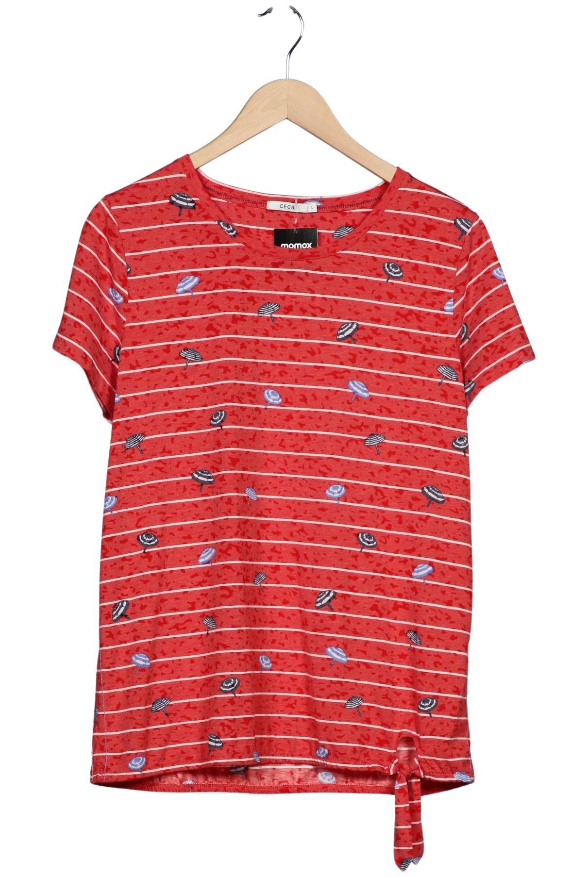 

Cecil Damen T-Shirt, rot, Gr. 42