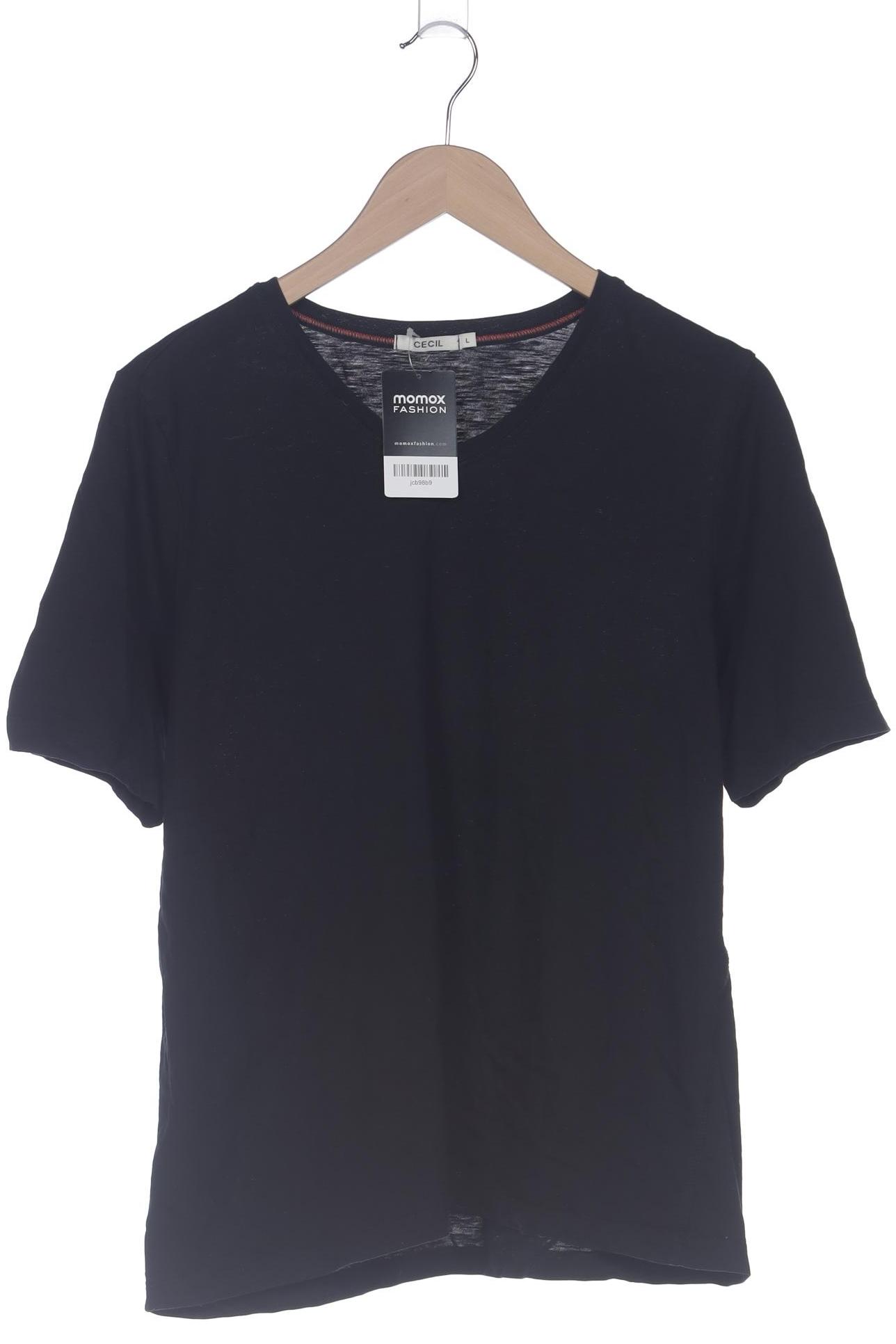 

Cecil Damen T-Shirt, schwarz, Gr. 42