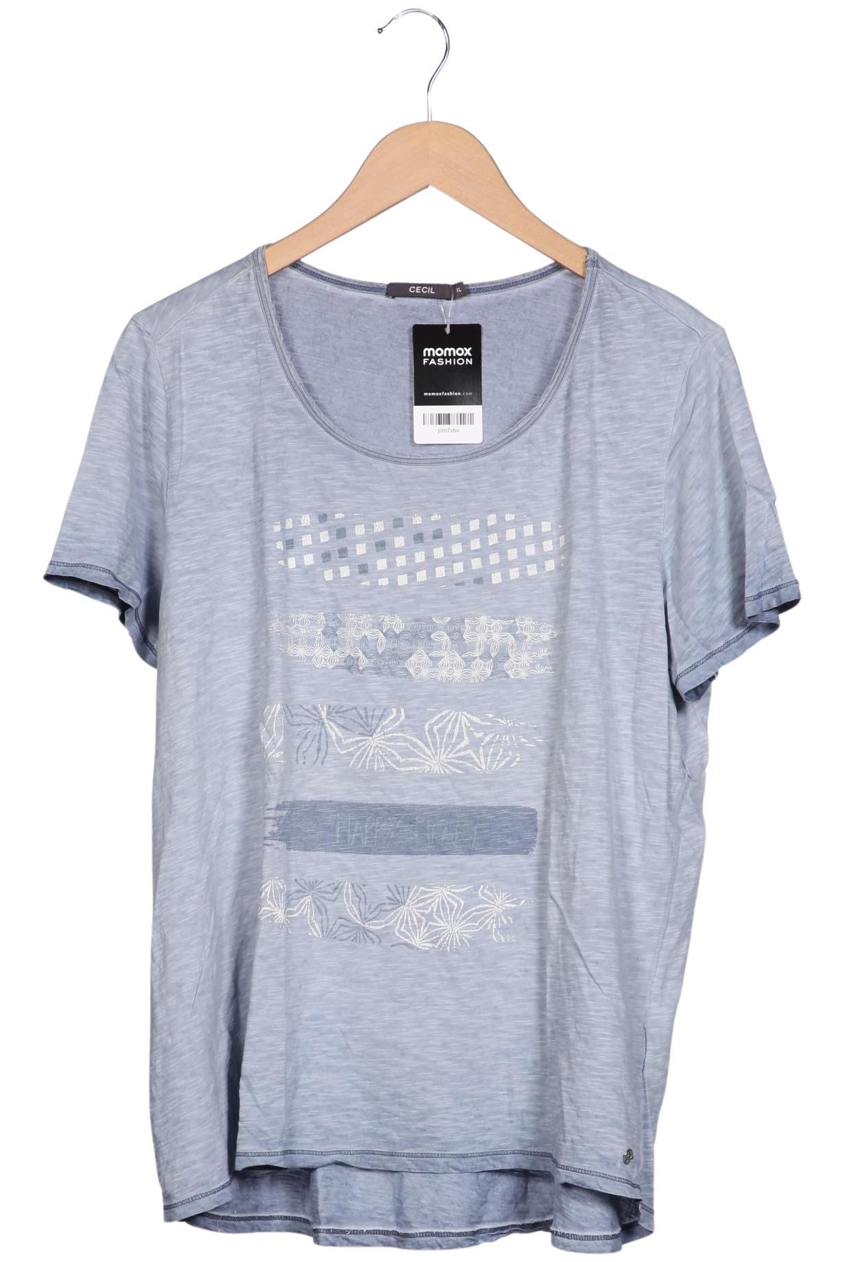 

Cecil Damen T-Shirt, hellblau, Gr. 44