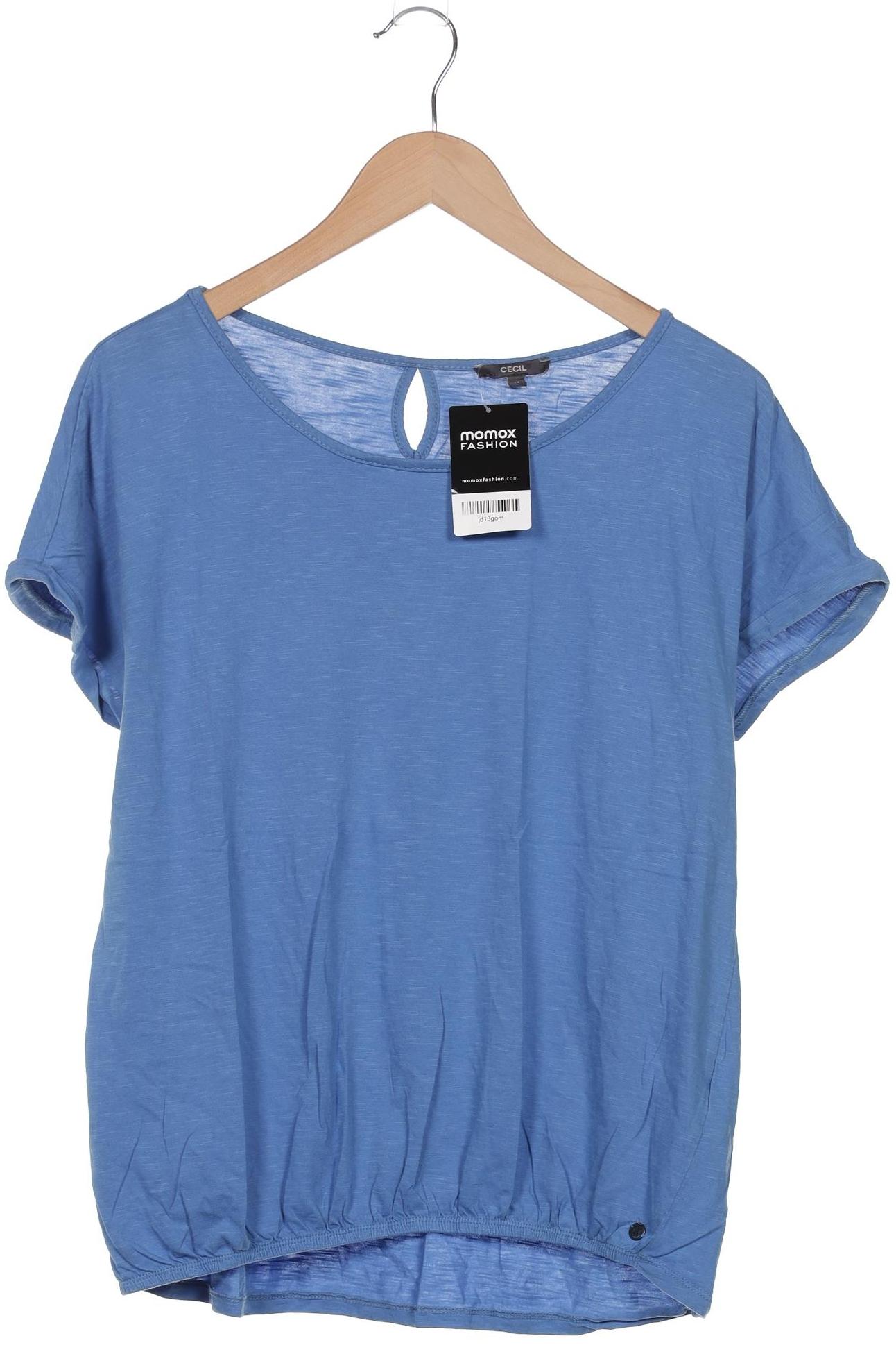 

Cecil Damen T-Shirt, blau, Gr. 38