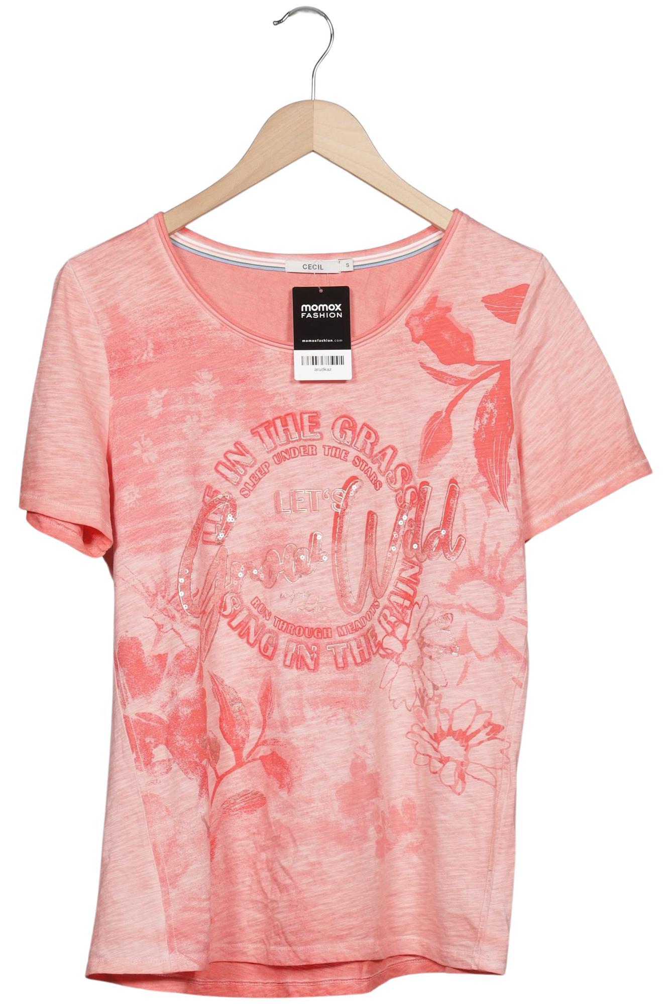 

Cecil Damen T-Shirt, orange, Gr. 36