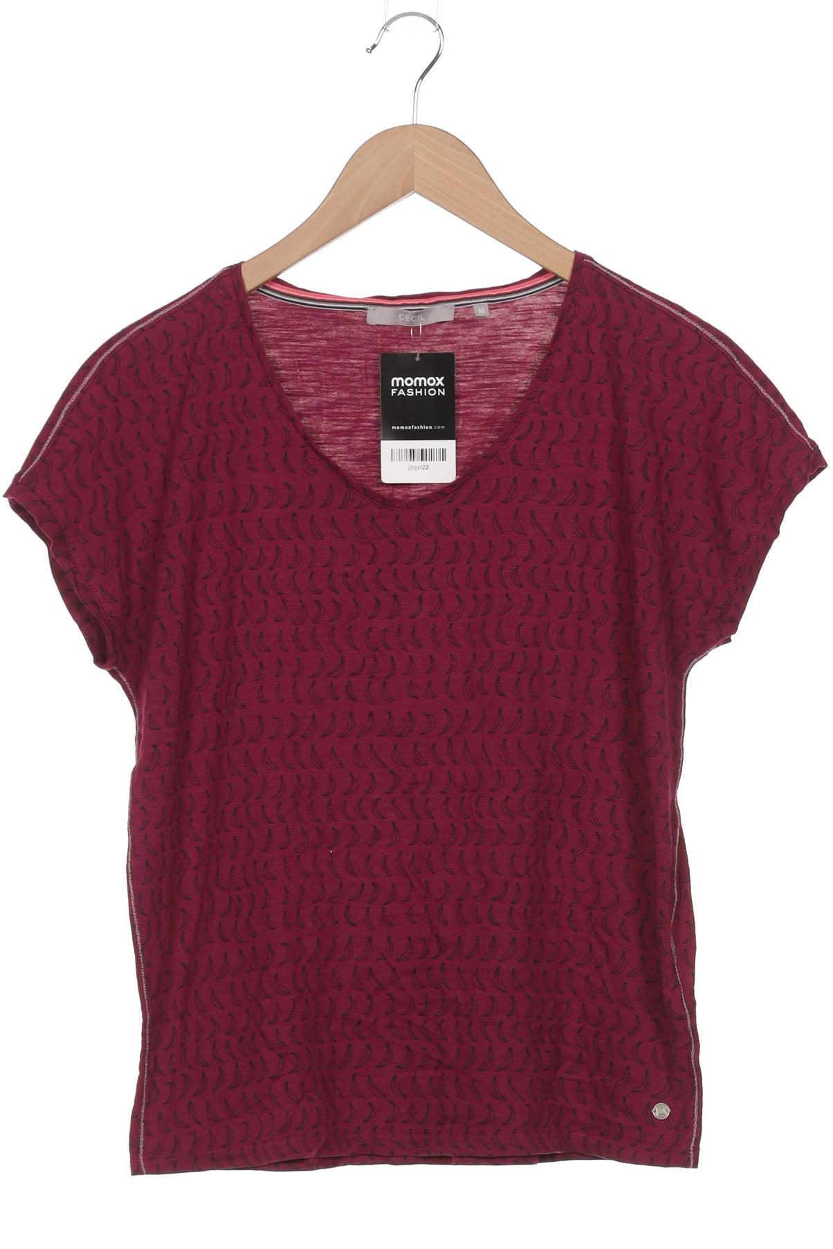 

Cecil Damen T-Shirt, bordeaux, Gr. 38
