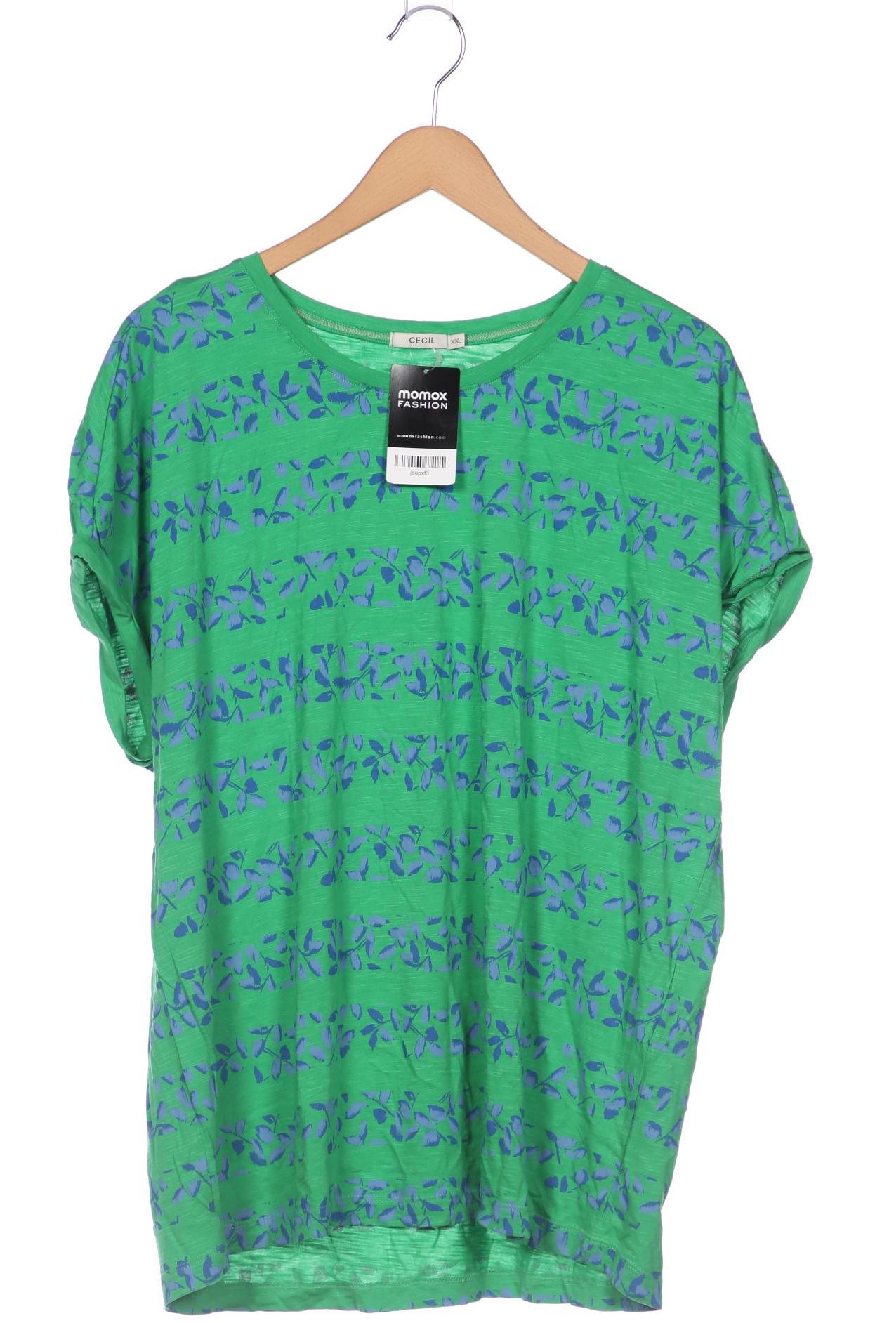 

Cecil Damen T-Shirt, grün, Gr. 46
