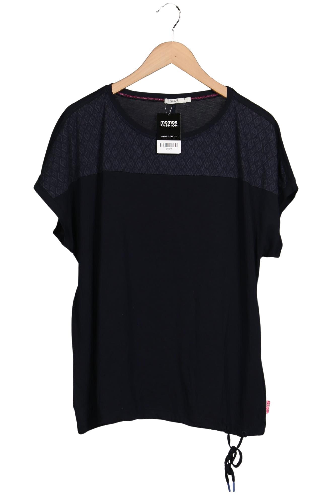 

Cecil Damen T-Shirt, marineblau, Gr. 46