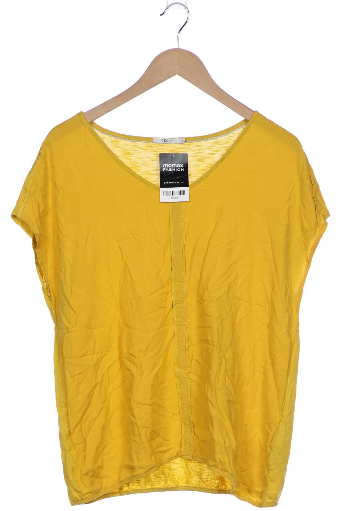 

Cecil Damen T-Shirt, gelb, Gr. 44