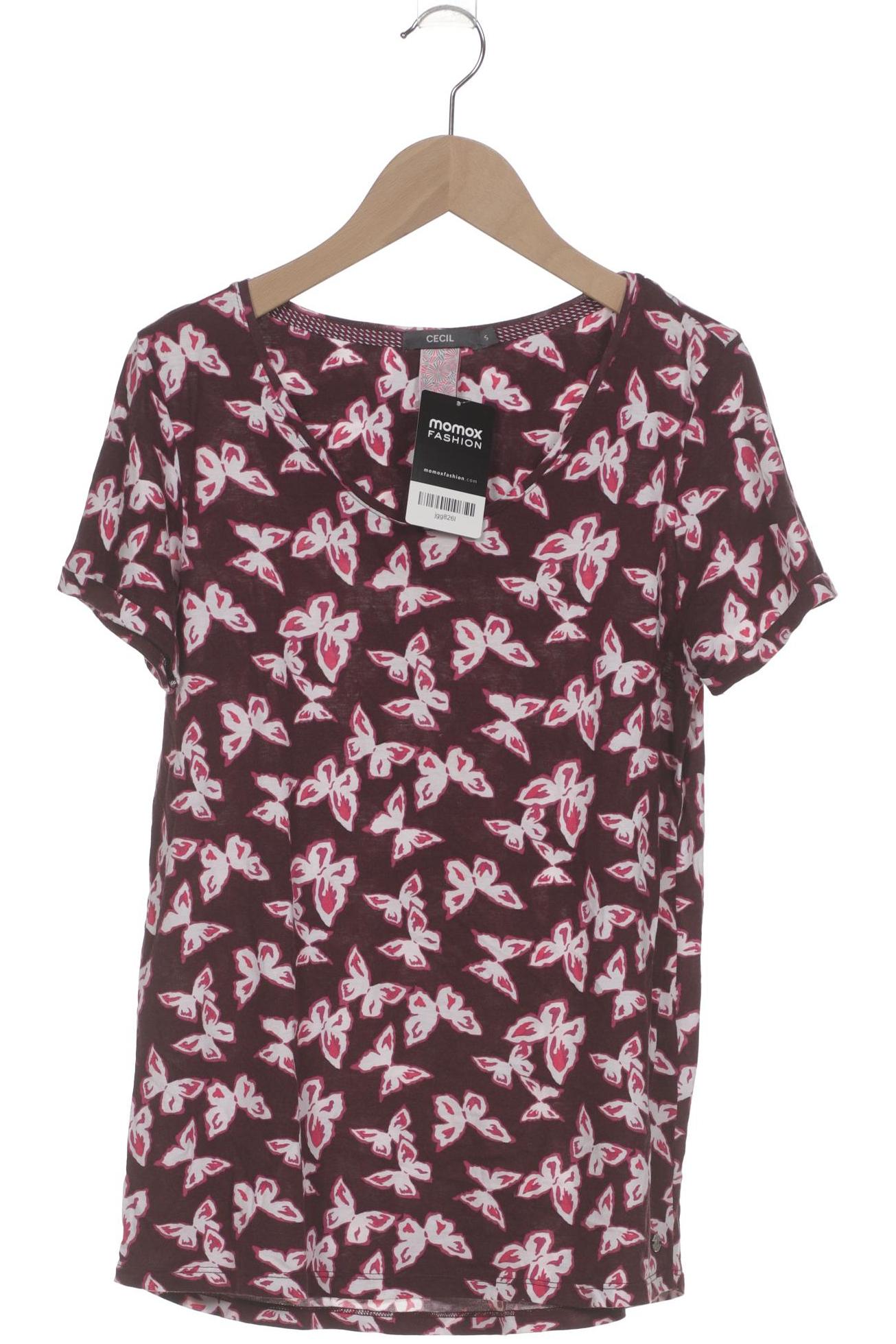 

Cecil Damen T-Shirt, bordeaux, Gr. 36