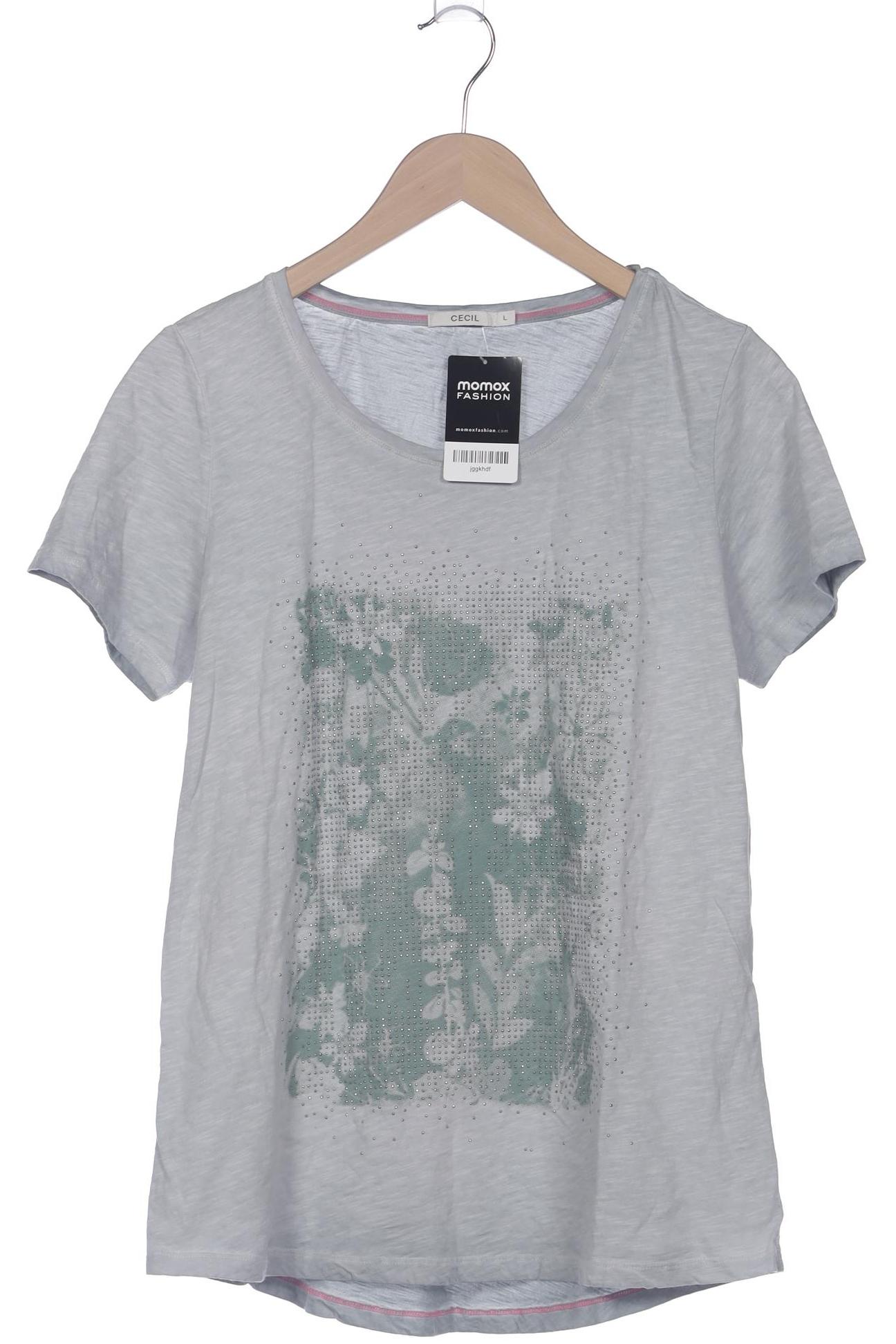 

Cecil Damen T-Shirt, grau, Gr. 42