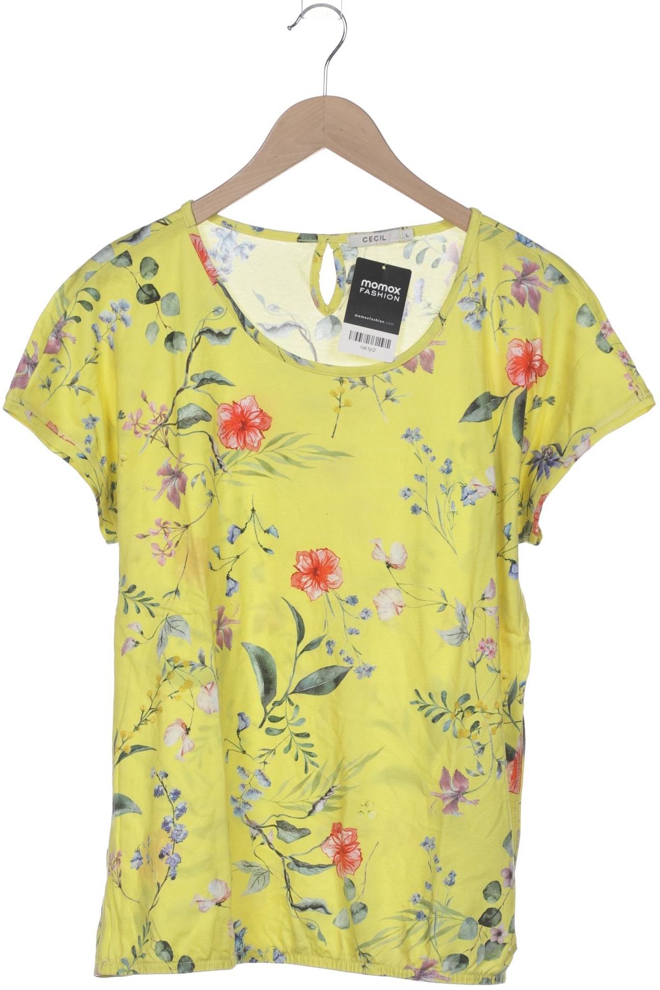 

Cecil Damen T-Shirt, gelb, Gr. 42