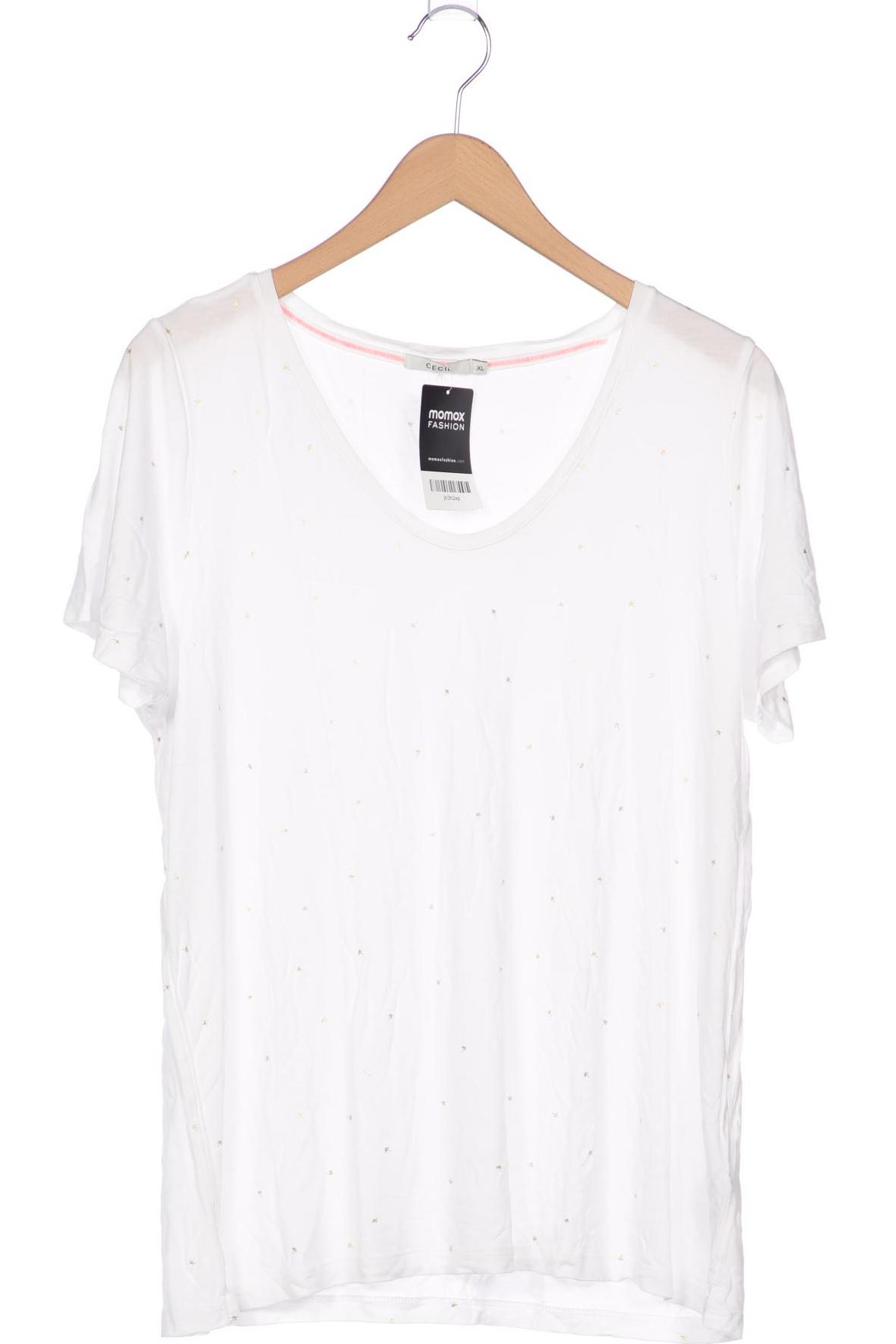 

Cecil Damen T-Shirt, weiß, Gr. 44