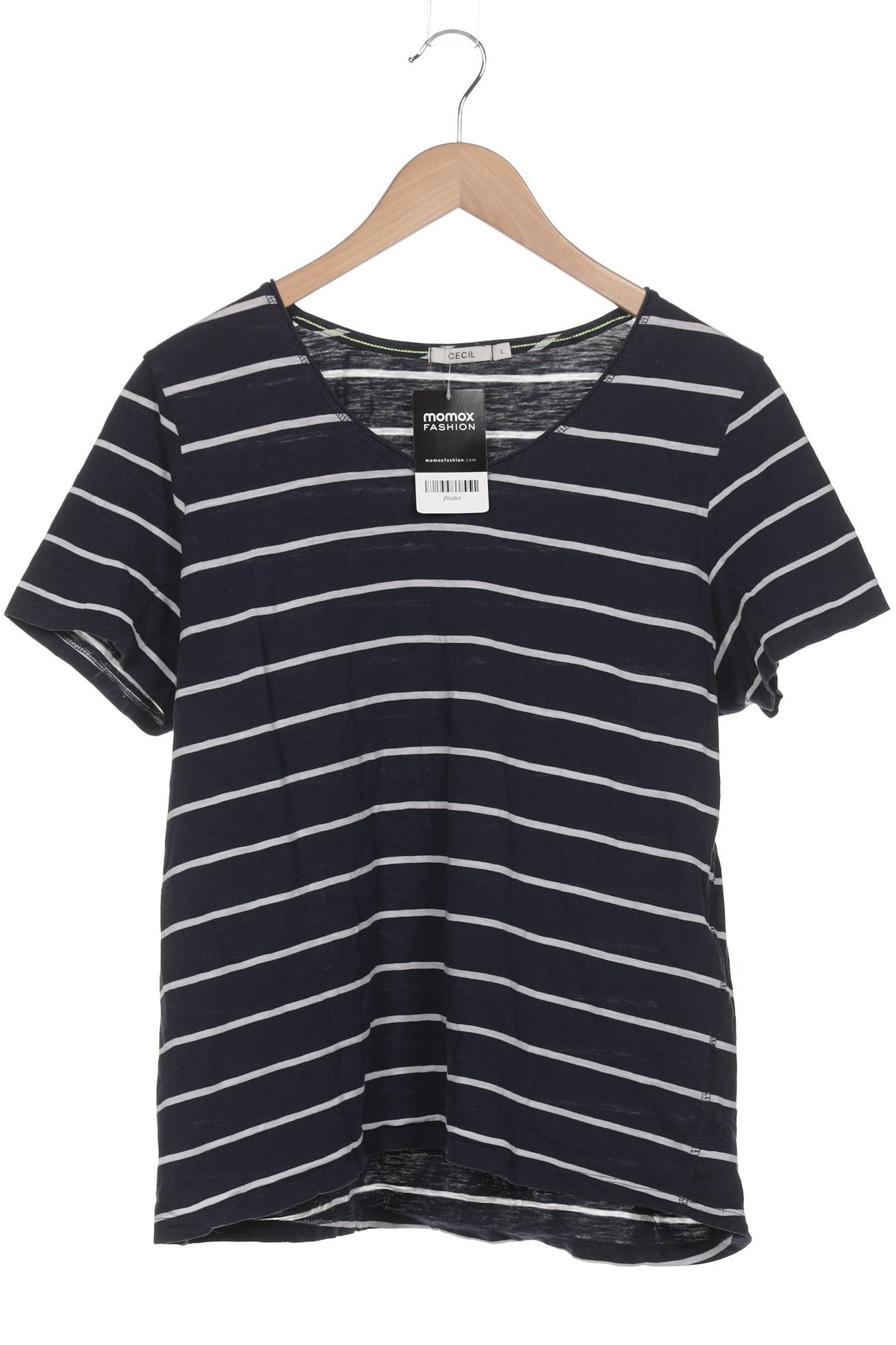 

Cecil Damen T-Shirt, marineblau, Gr. 42