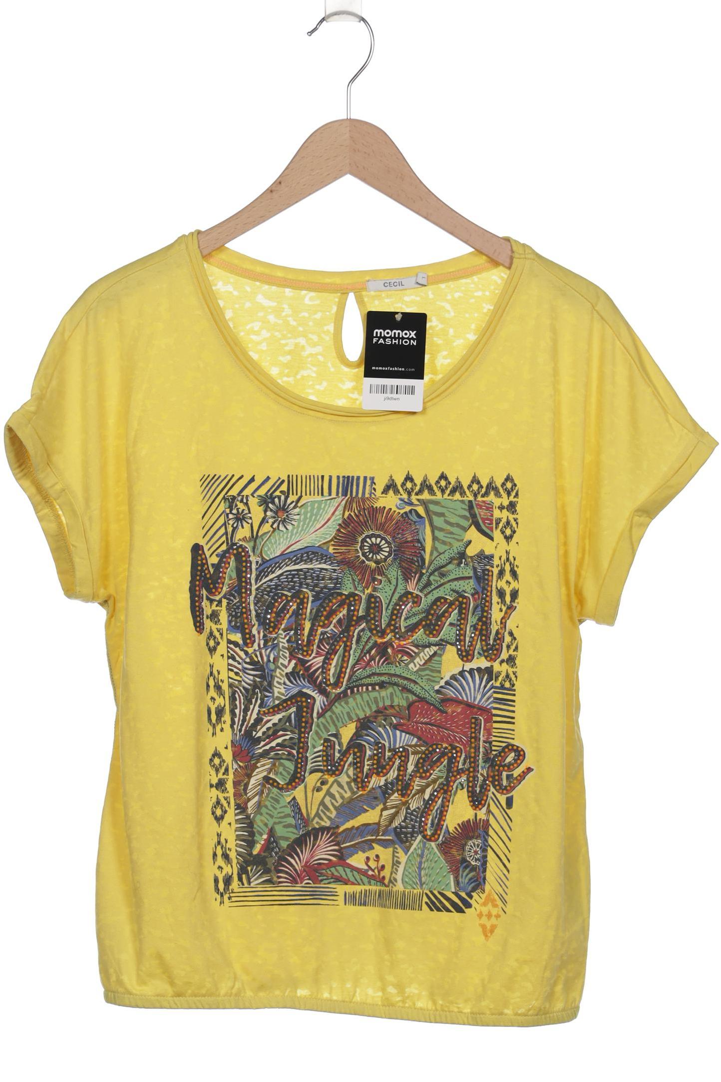 

Cecil Damen T-Shirt, gelb, Gr. 42
