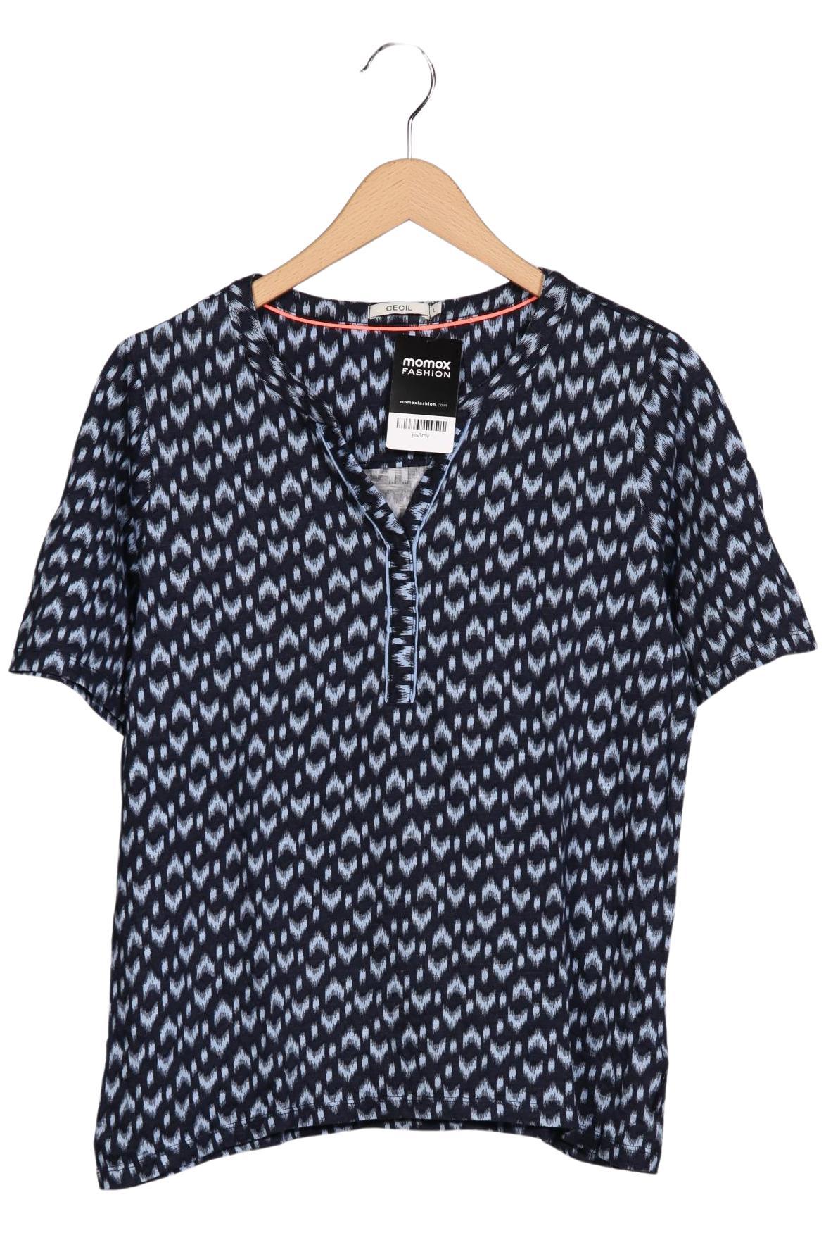 

Cecil Damen T-Shirt, marineblau, Gr. 42