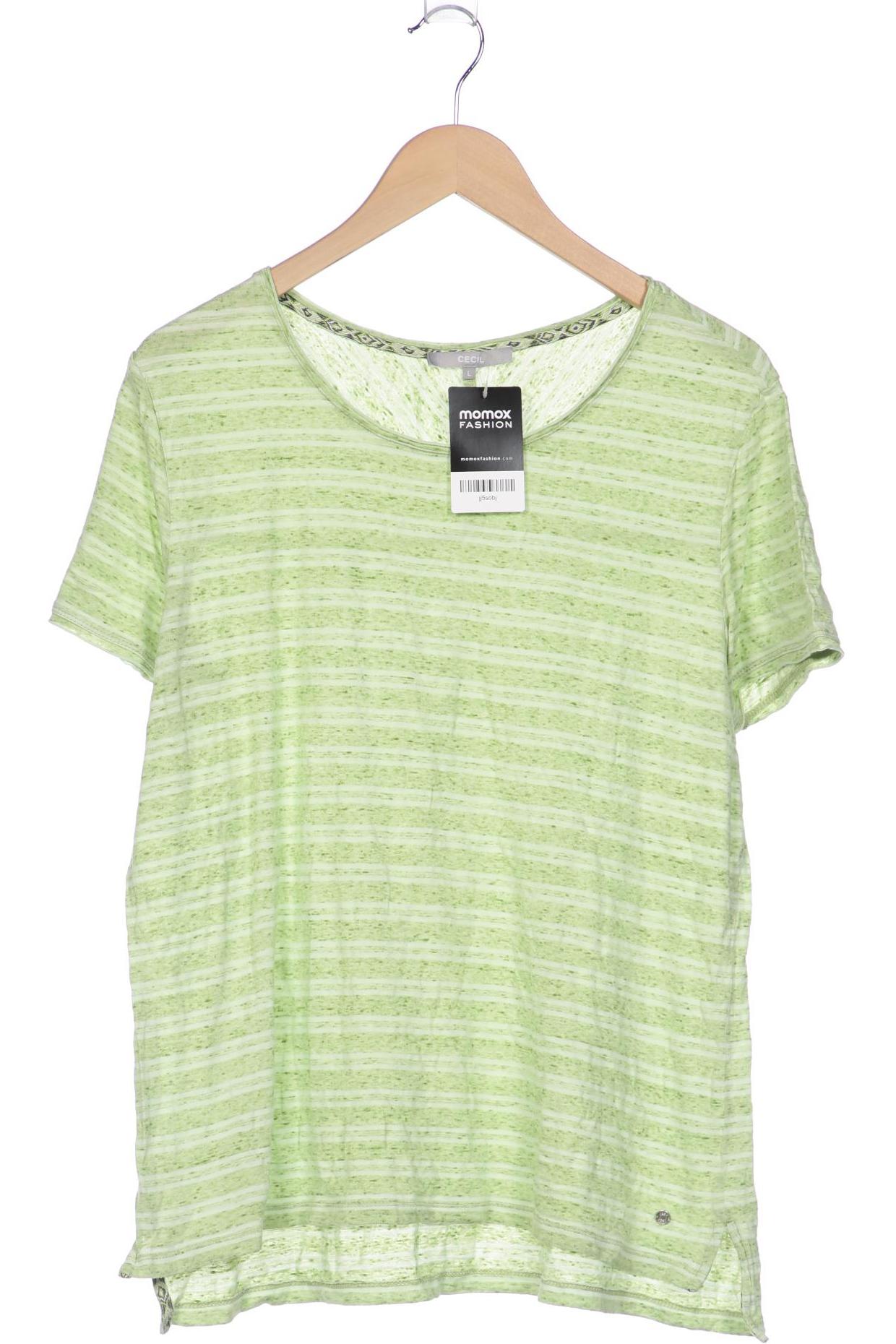 

CECIL Damen T-Shirt, hellgrün