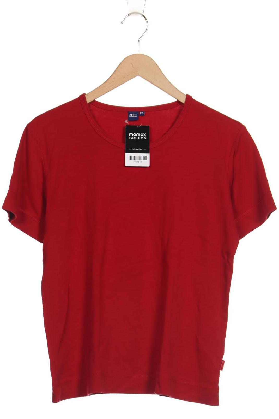 

Cecil Damen T-Shirt, rot, Gr. 46