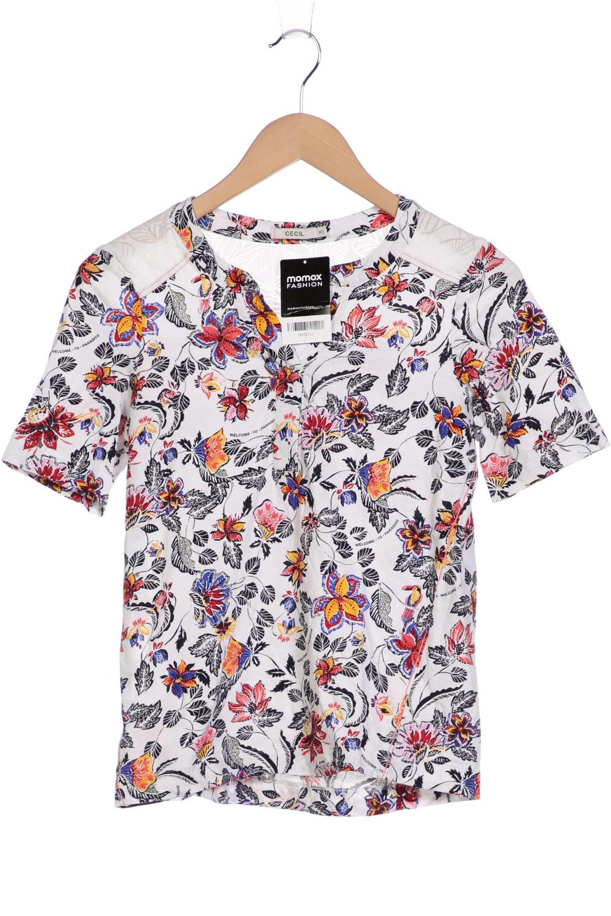 

Cecil Damen T-Shirt, mehrfarbig, Gr. 34